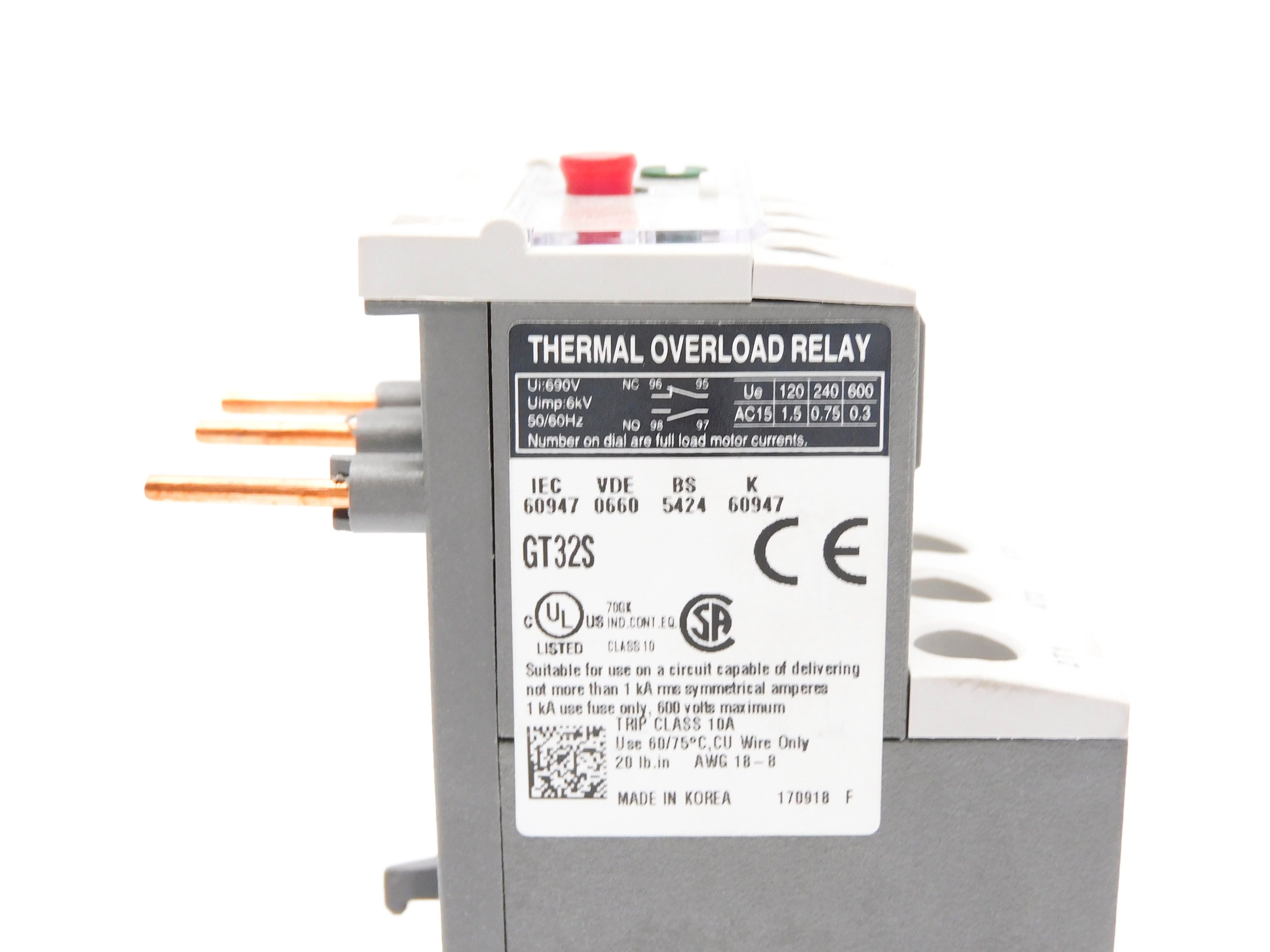 CARLO GAVAZZI GT32S 690V 0.63-1A UNMP