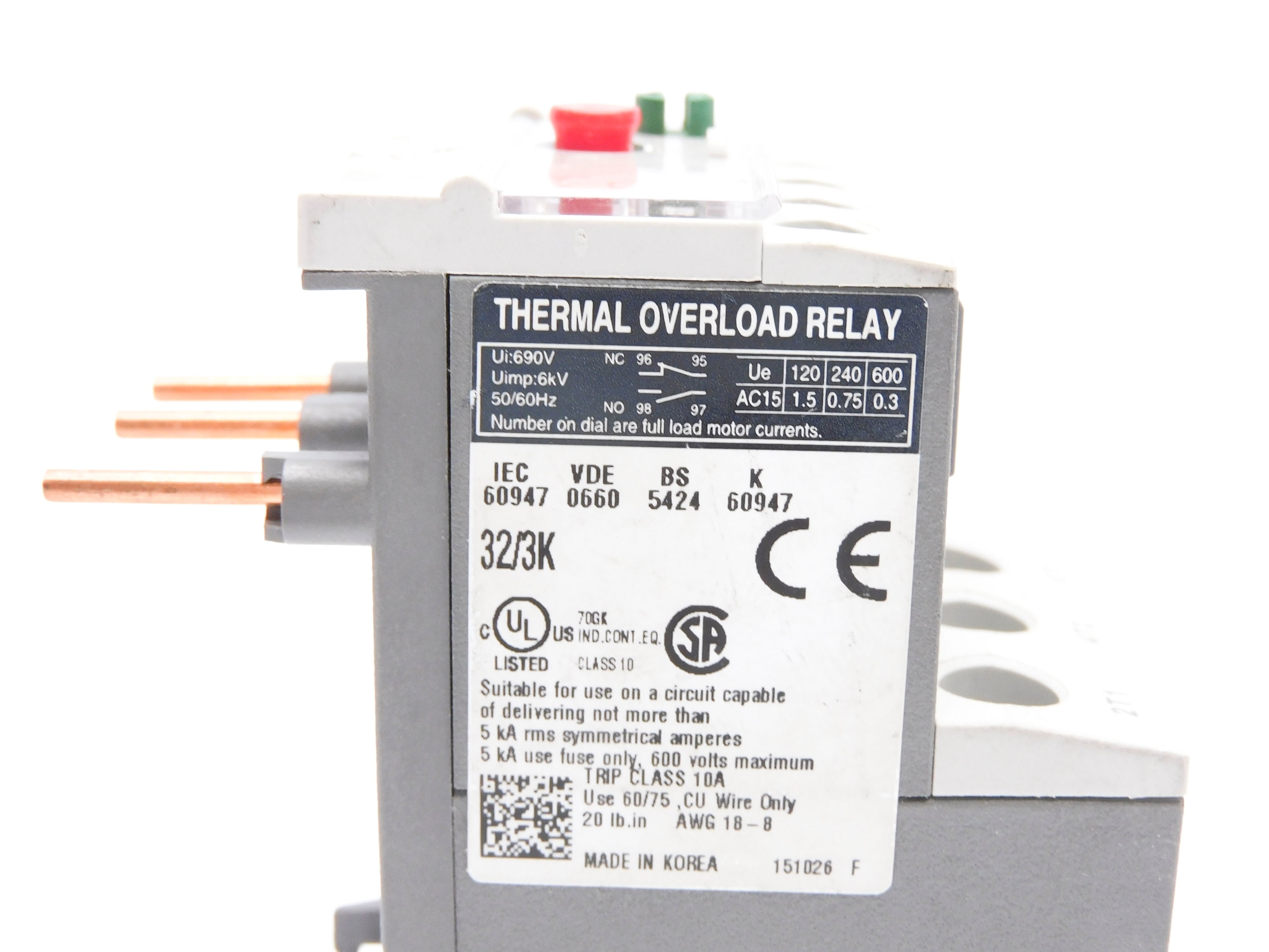 CARLO GAVAZZI GT32 32/3K 690V 6-9A UNMP