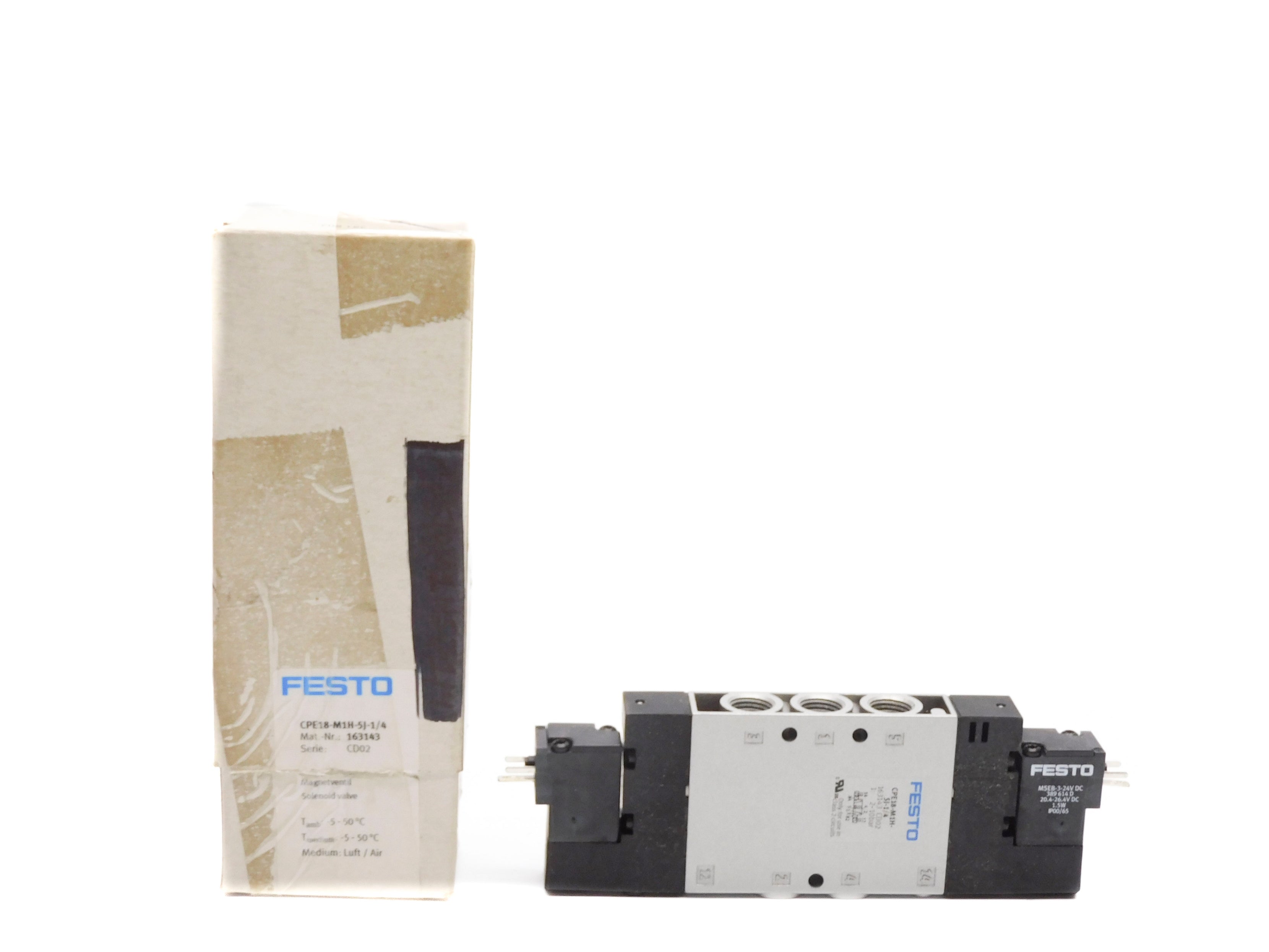 FESTO CPE18-M1H-5J-1/4 24VDC NSMP