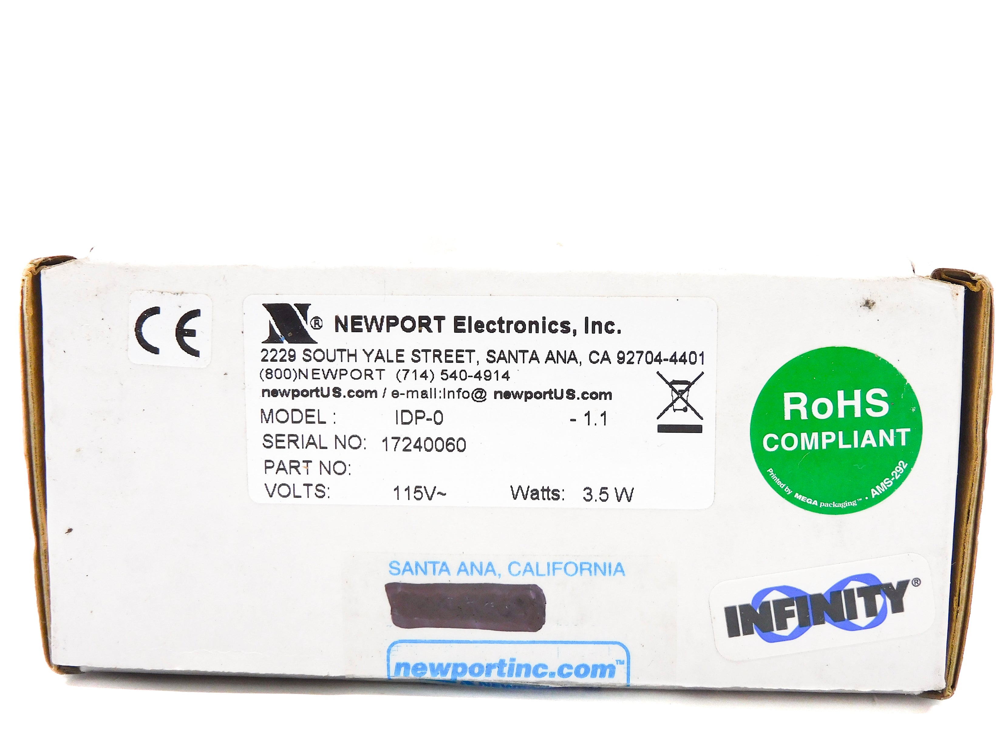 NEWPORT IDP-0 NSFS