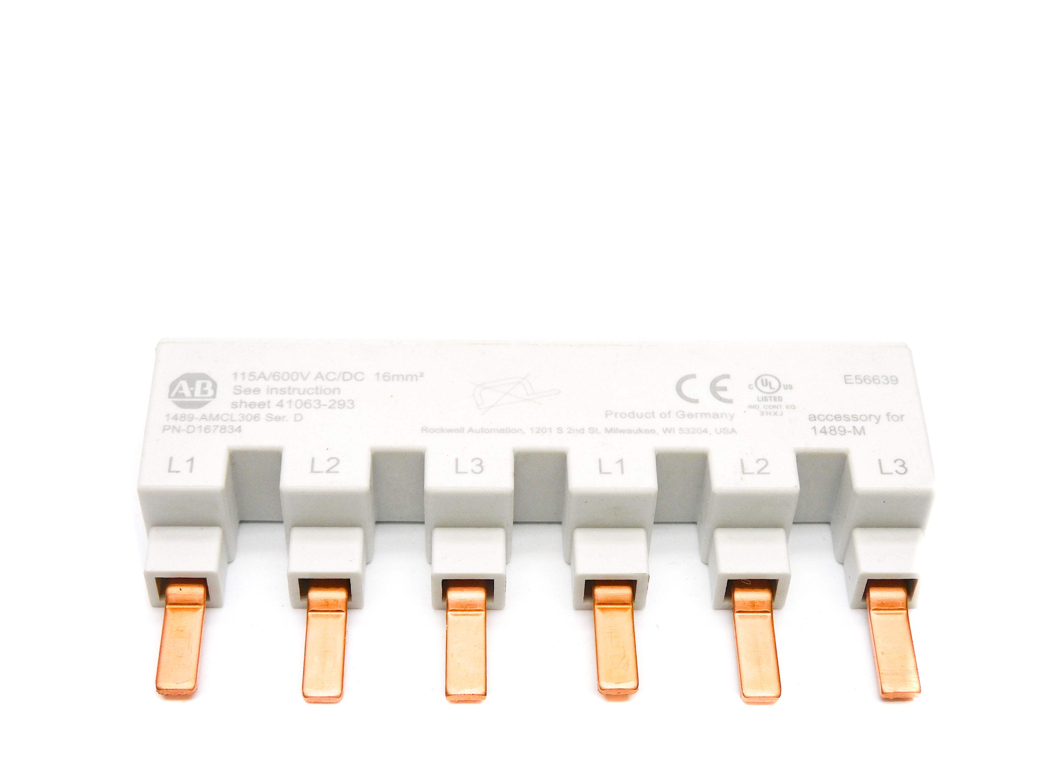 ALLEN BRADLEY 1489-AMCL306 SER. D NSNP