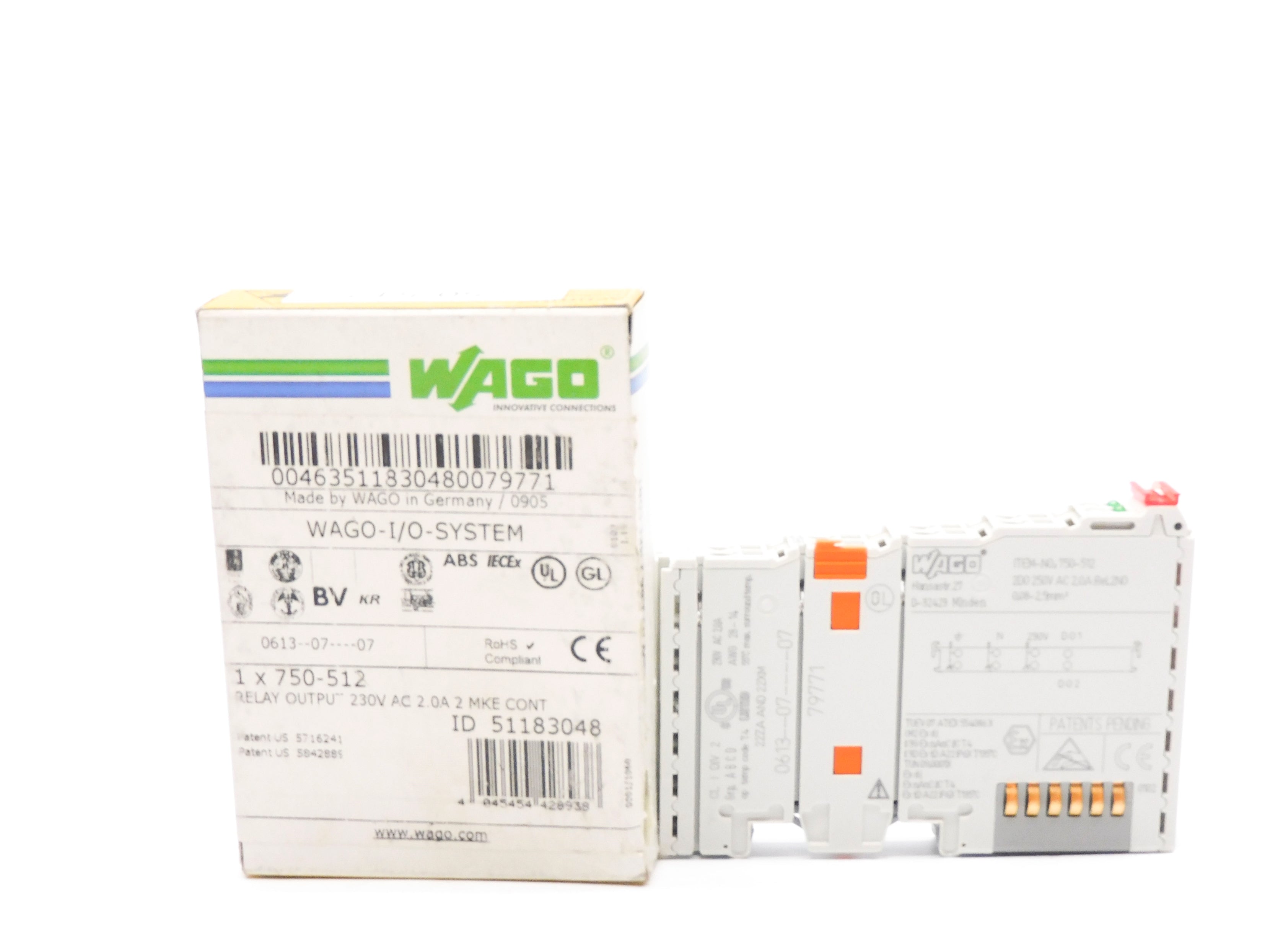WAGO 750-512 230VAC 2.0A NSMP
