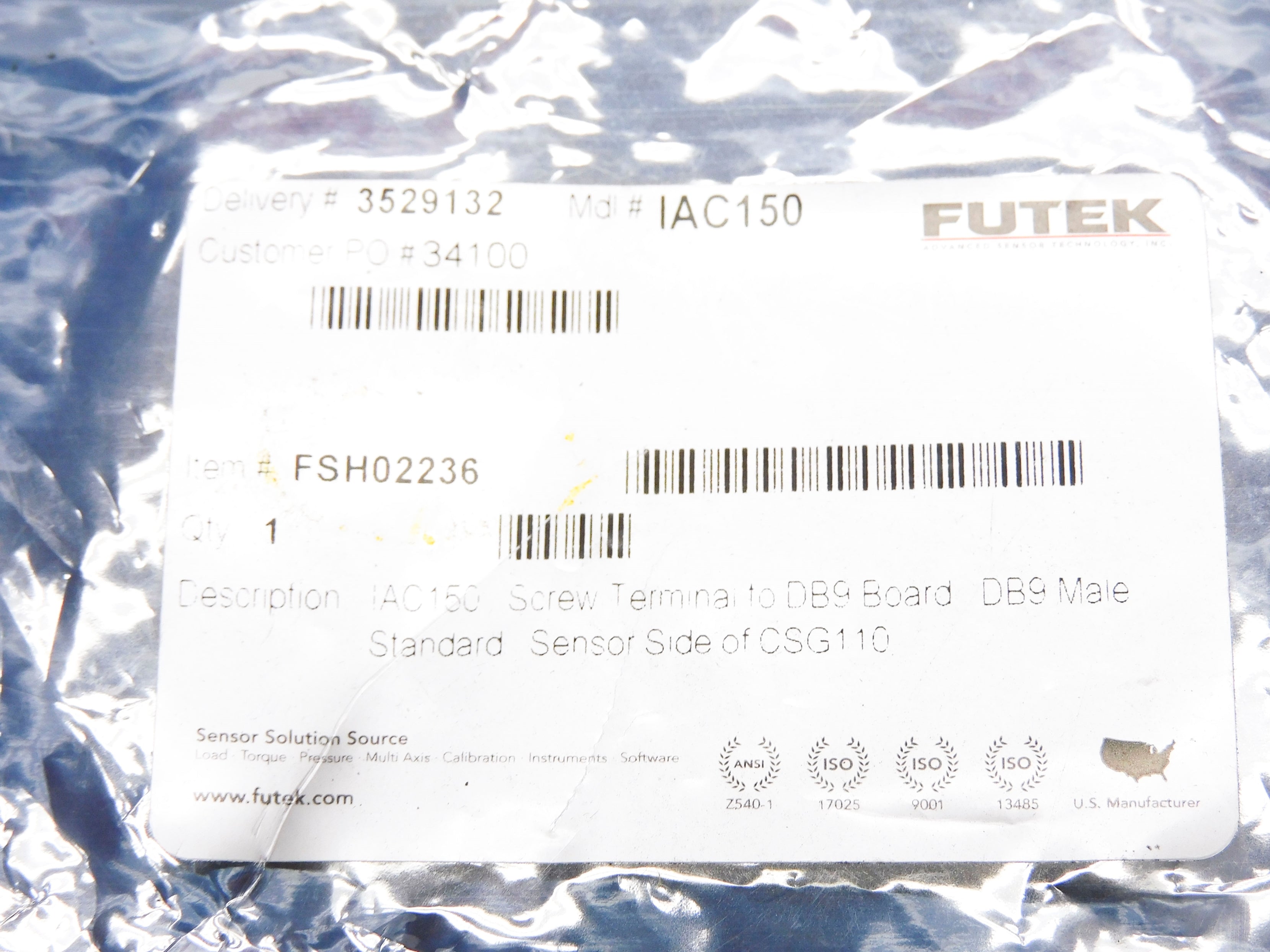 FUTEK FSH02236 NSMP