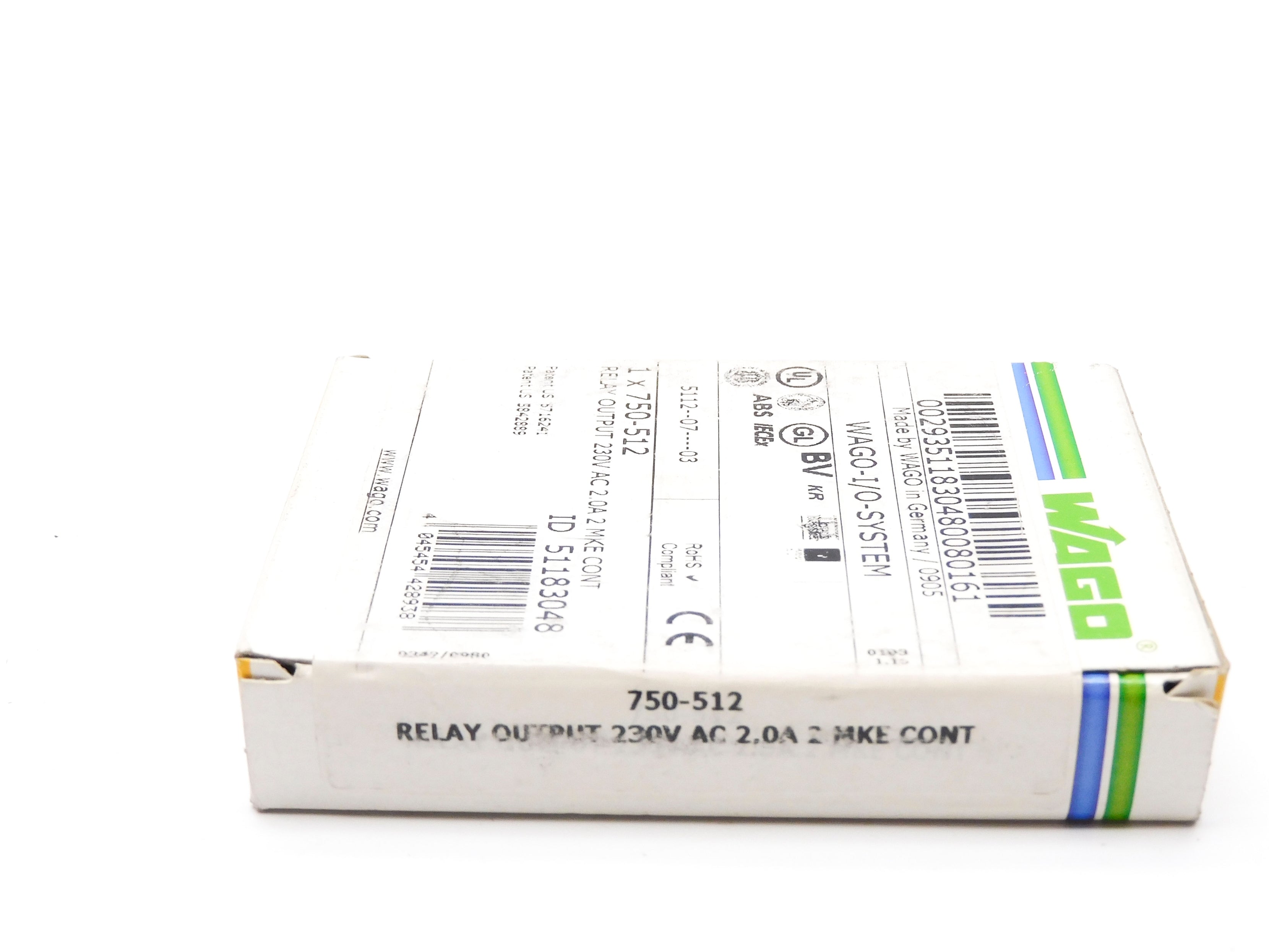 WAGO 750-512 230VAC NSFS