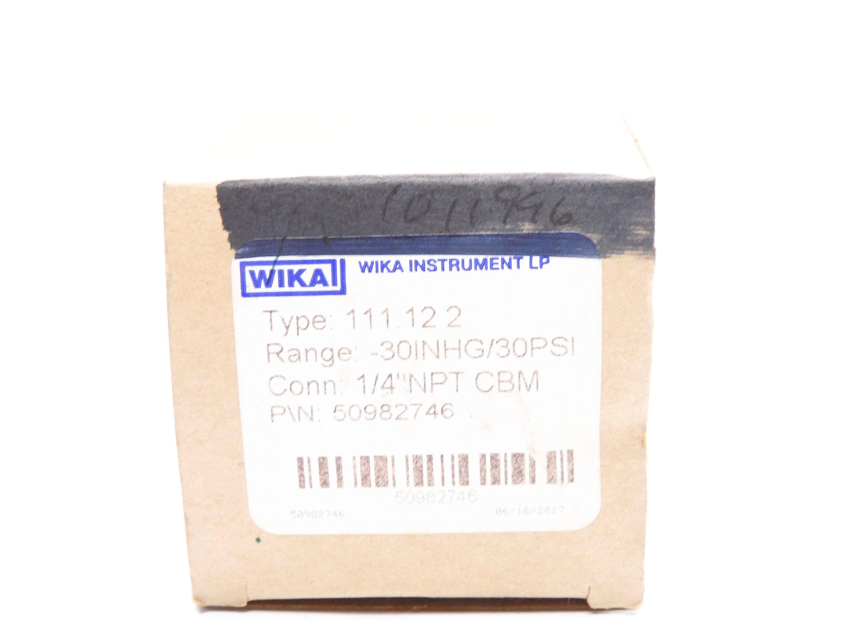 WIKA 50982746 -30"HG/30PSI NSMP