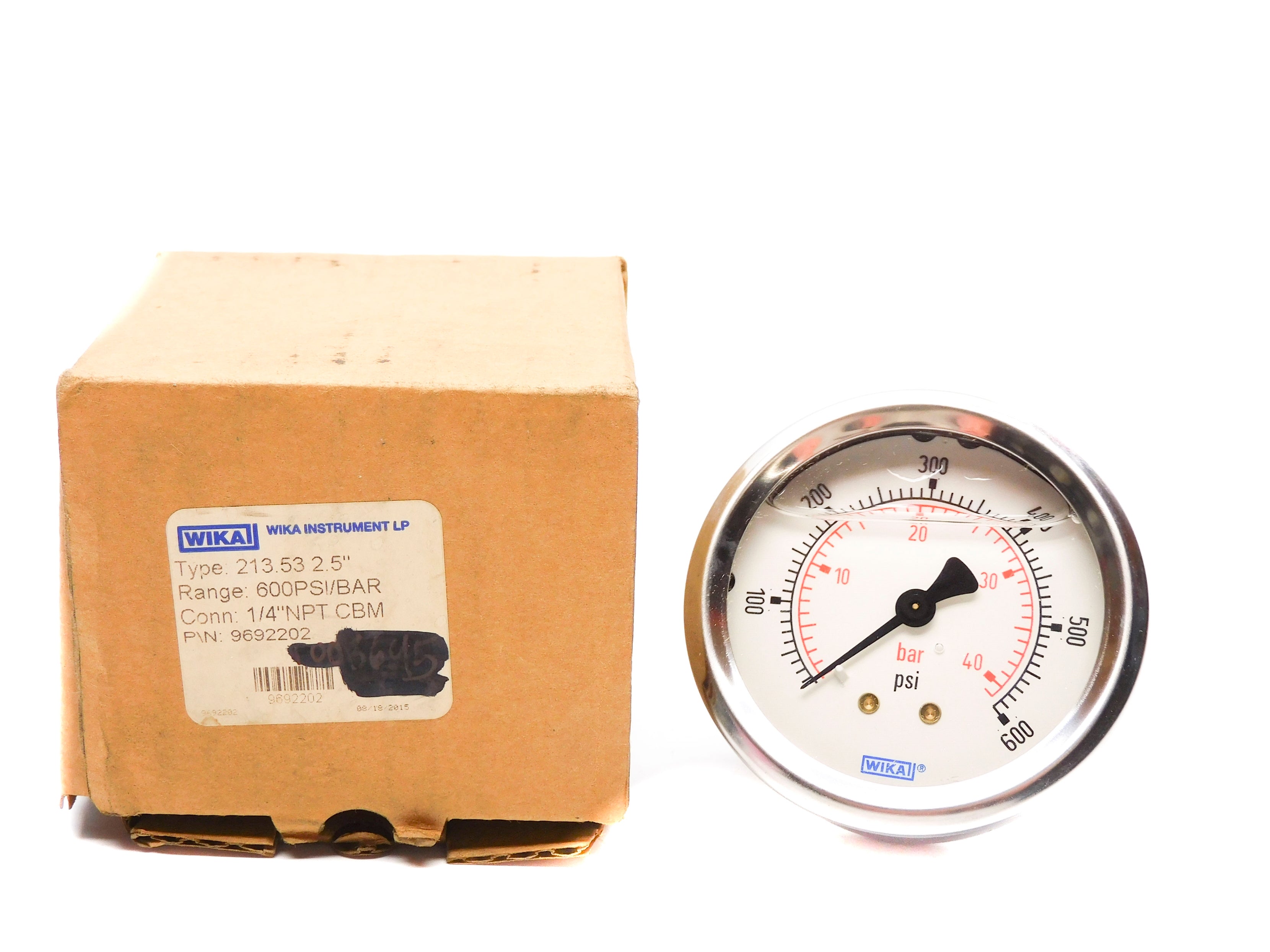 WIKA 9692202 600PSI NSMP