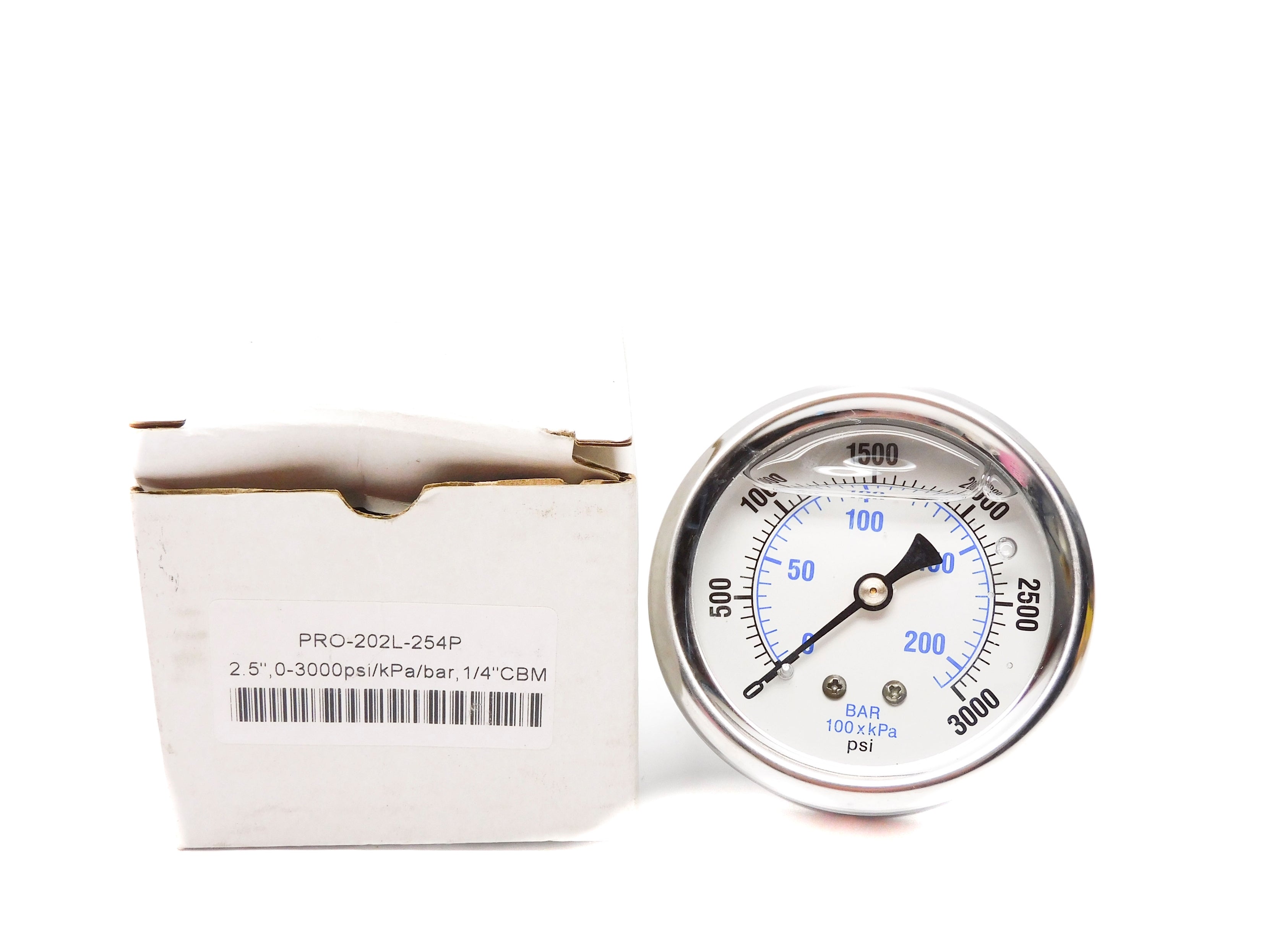 INDUSTRIAL MRO PRO-202L-254P 0-3000PSI NSMP