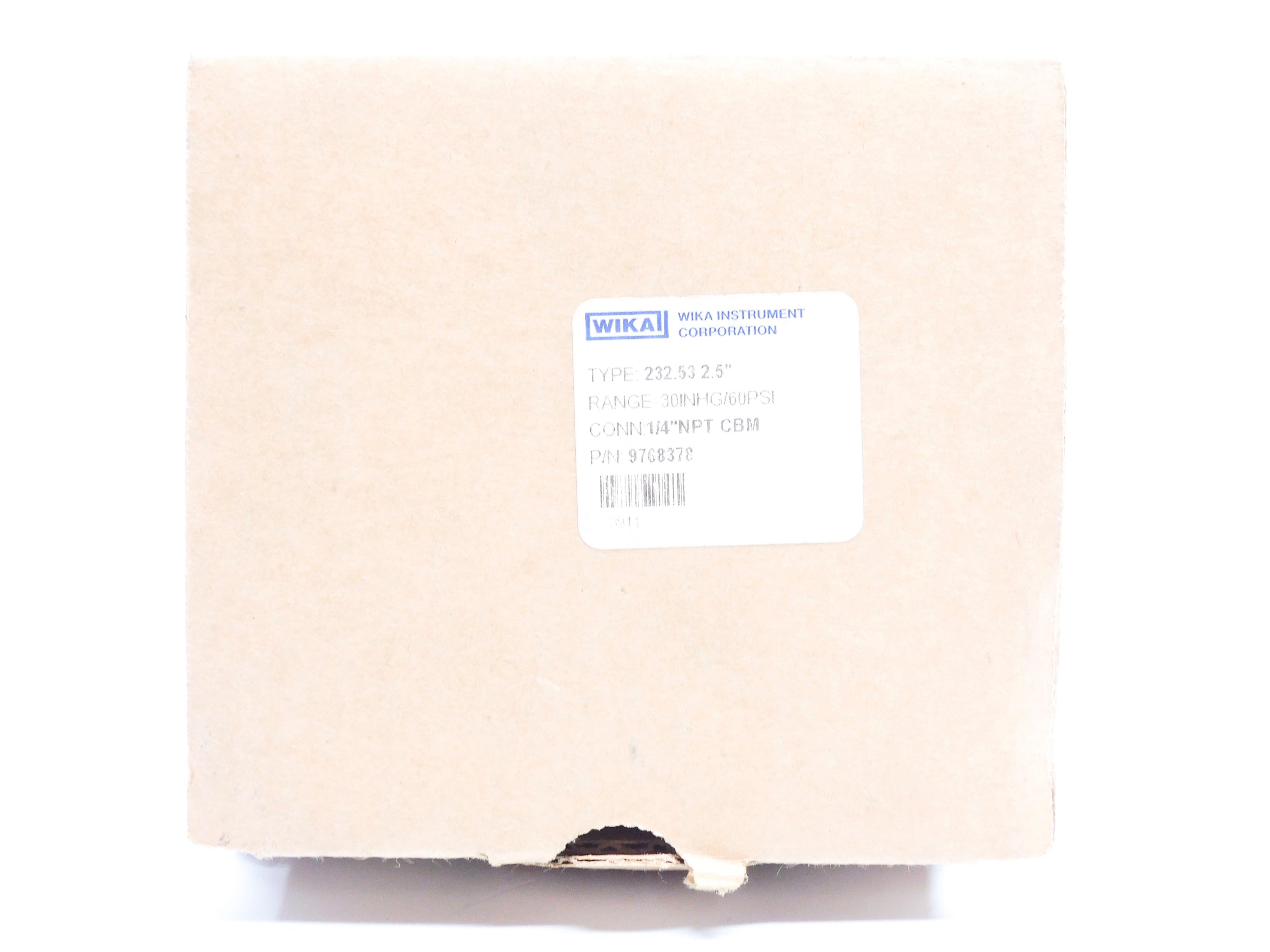 WIKA 9768378 -30"HG/60PSI NSMP