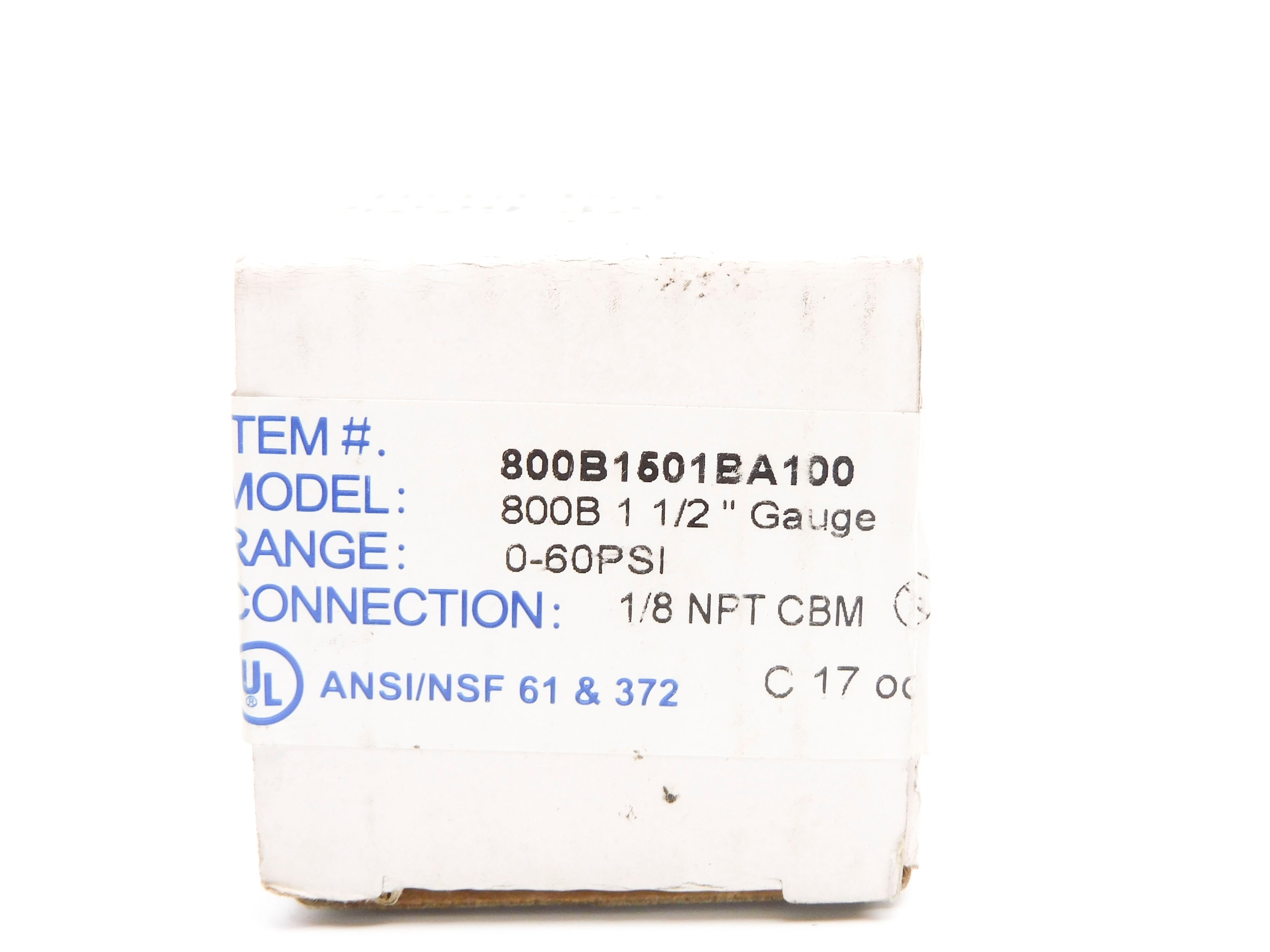 TRERICE 800B150BA100 0-60PSI NSMP