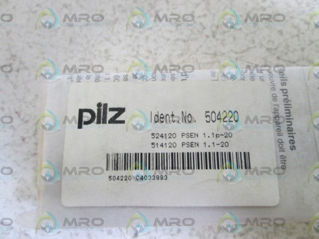 PILZ SAFETY SWITCH 504220 *NEW IN BAG*