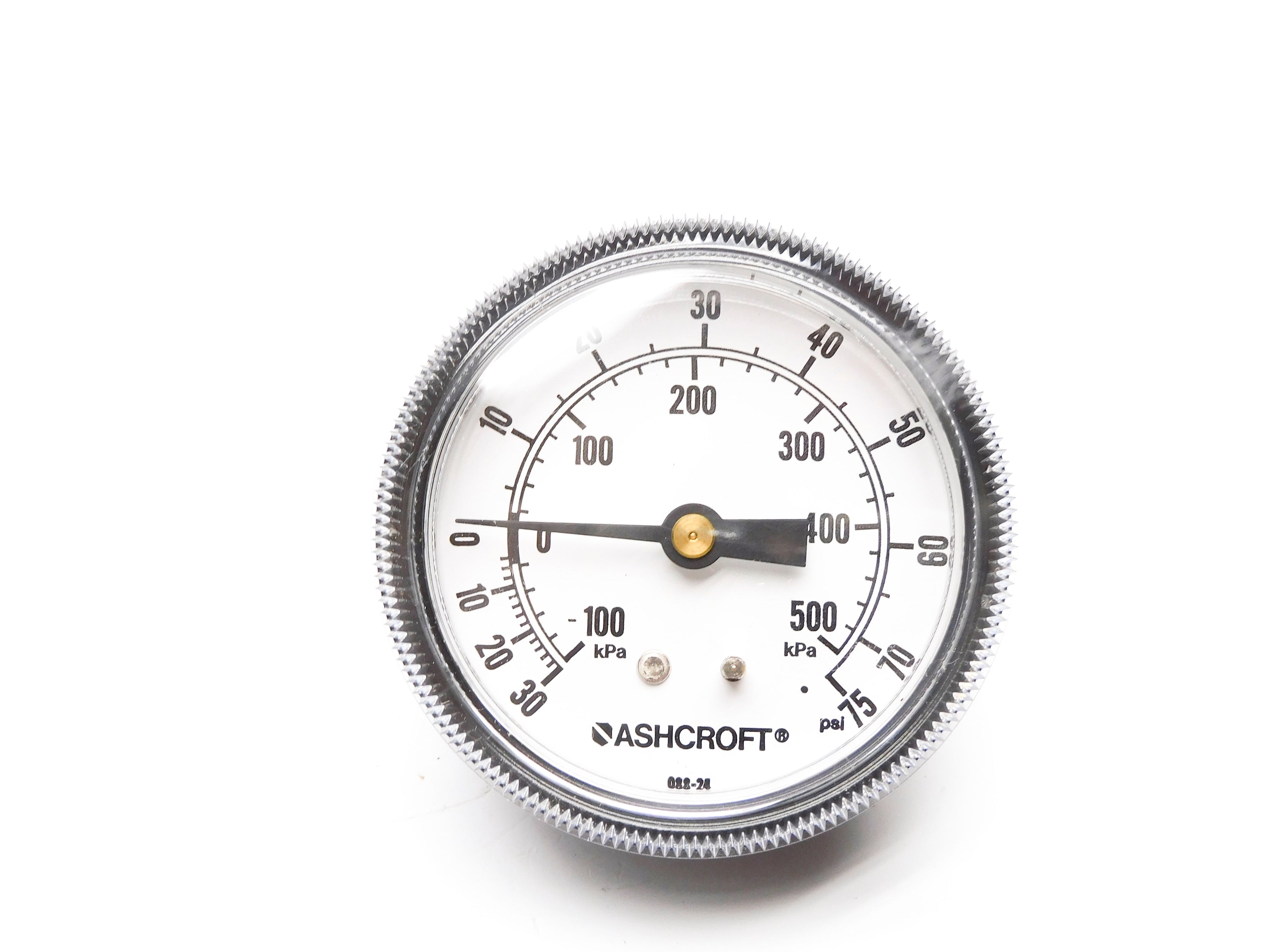 ASHCROFT 25W1001TH02BXUC100/V-AHC 30"HGVAC/75PSI NSMP