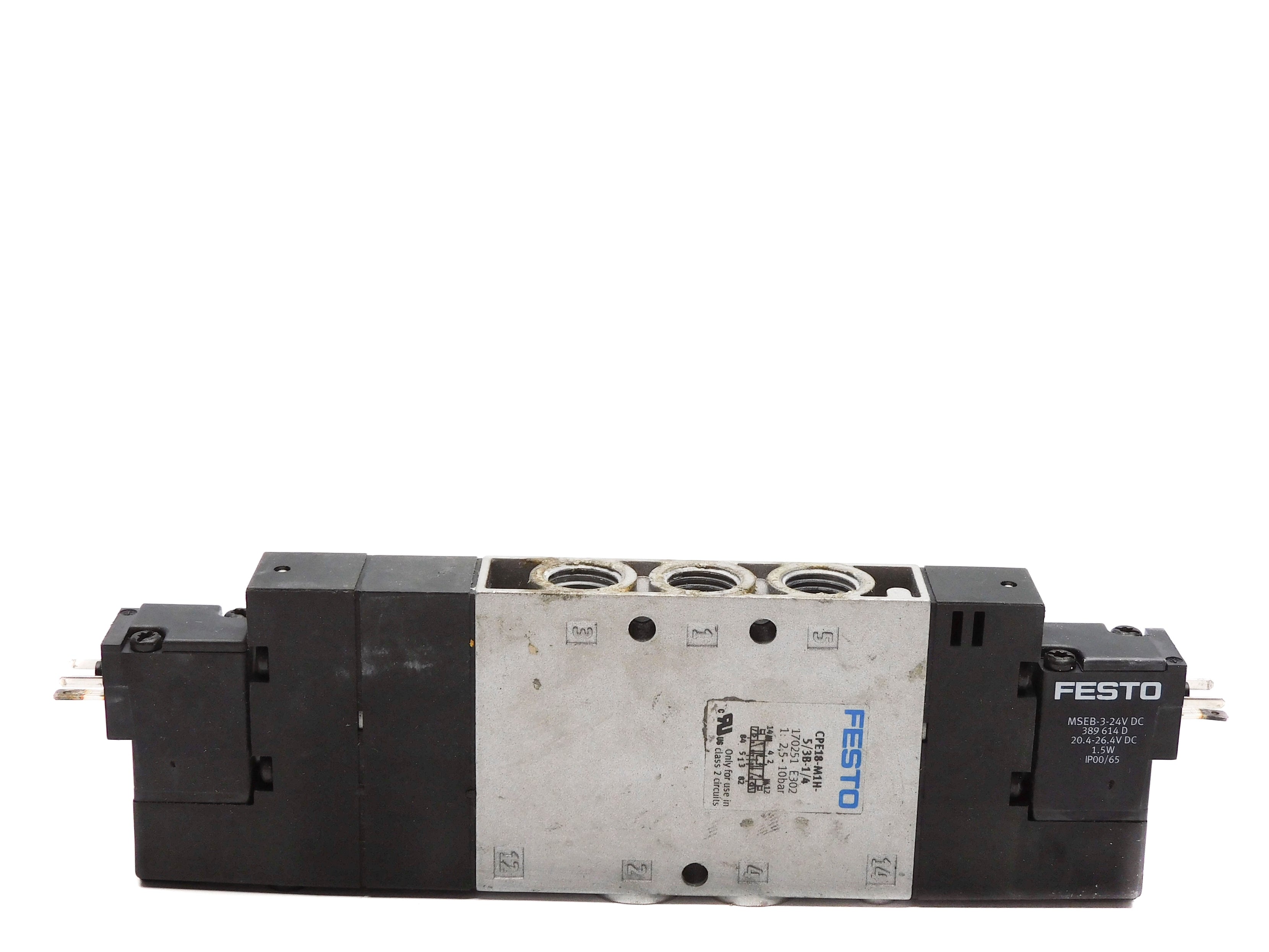 FESTO CPE18-M1H-5/3B-1/4 24VDC UNMP
