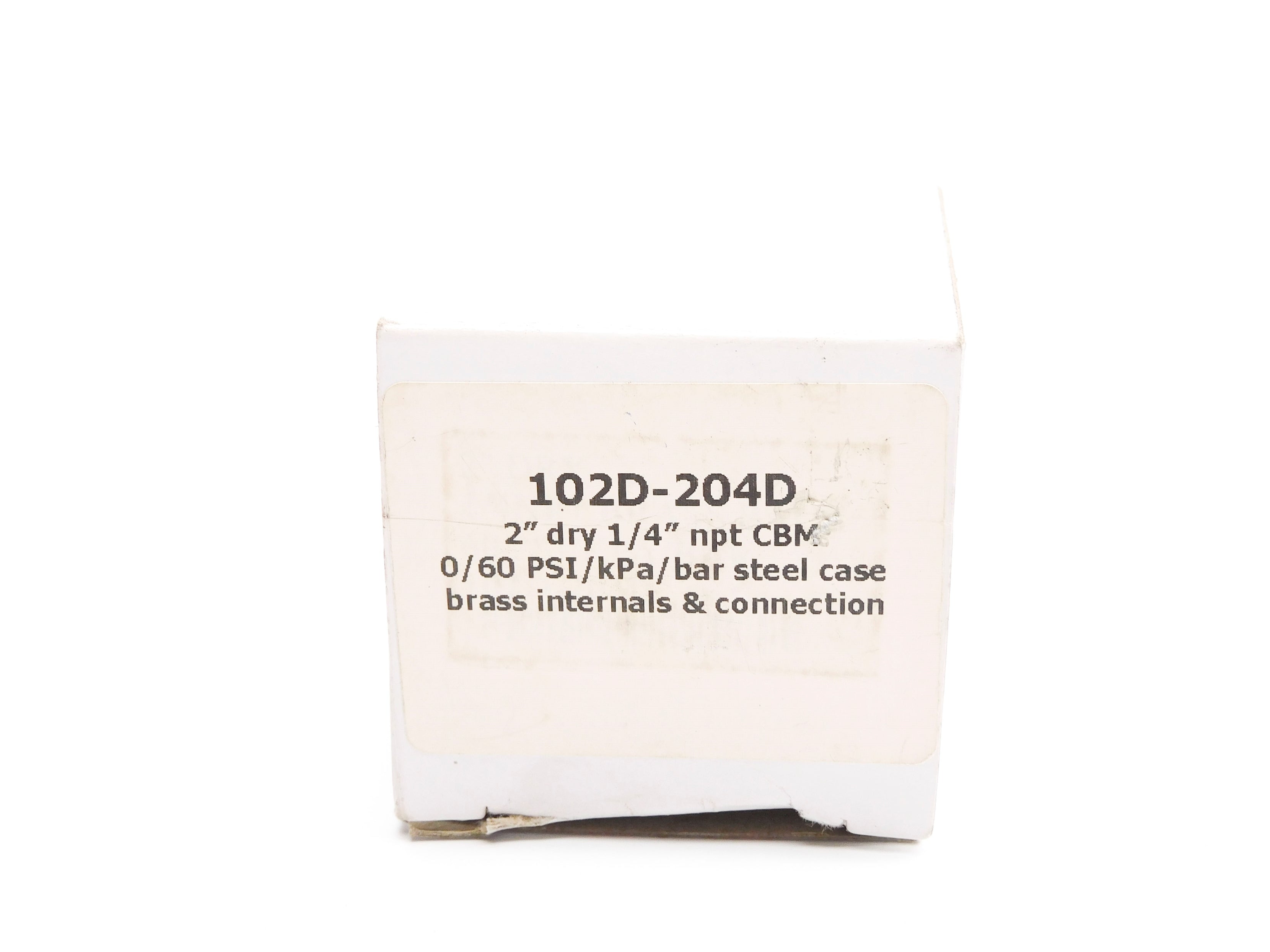 INDUSTRIAL MRO 102D-204D 0/60PSI NSMP