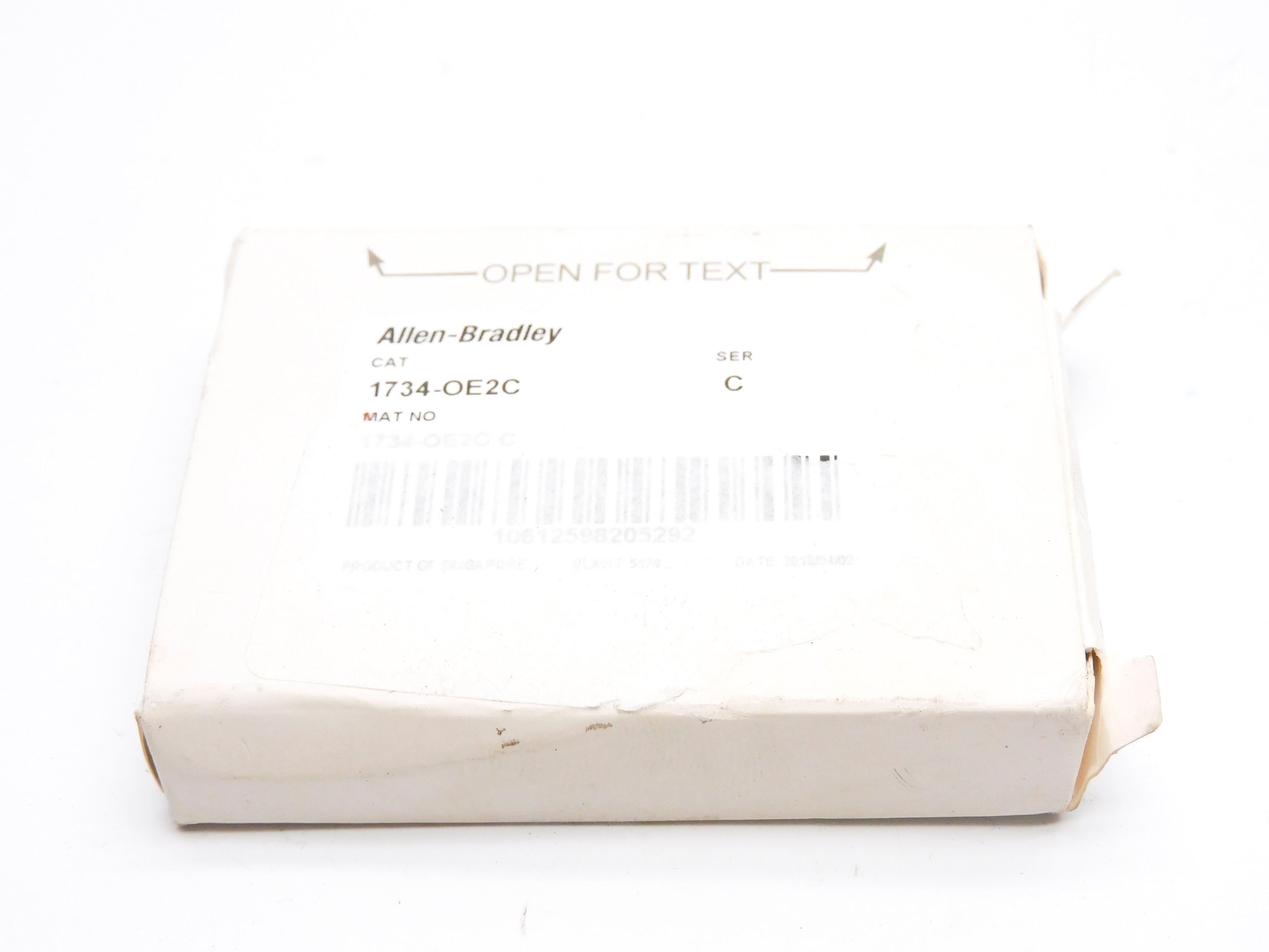 ALLEN BRADLEY 1734-OE2C SER. C F/W 3.004 NSMP