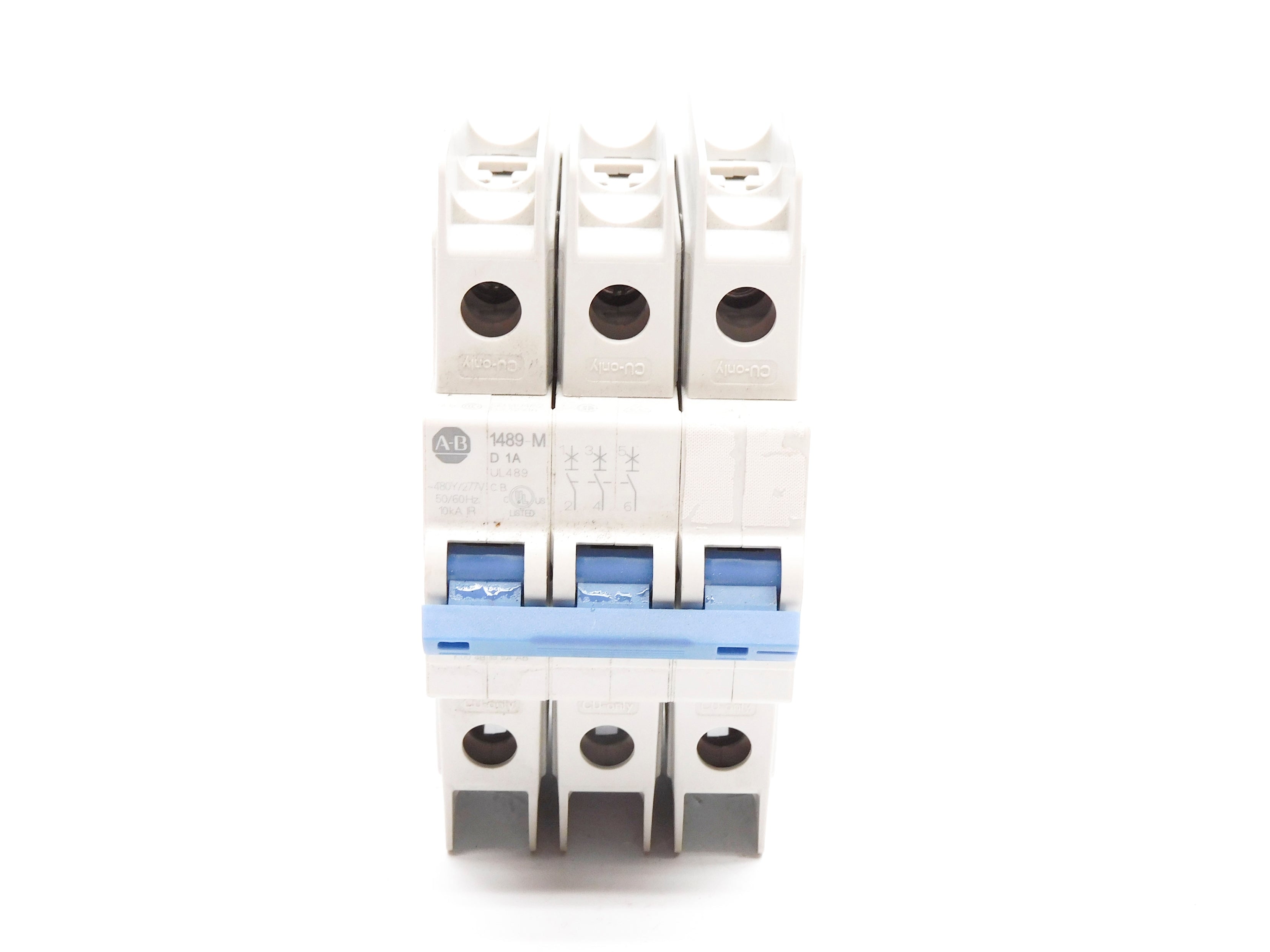ALLEN BRADLEY 1489-M3D010 SER. D 1A 480/277V UNMP