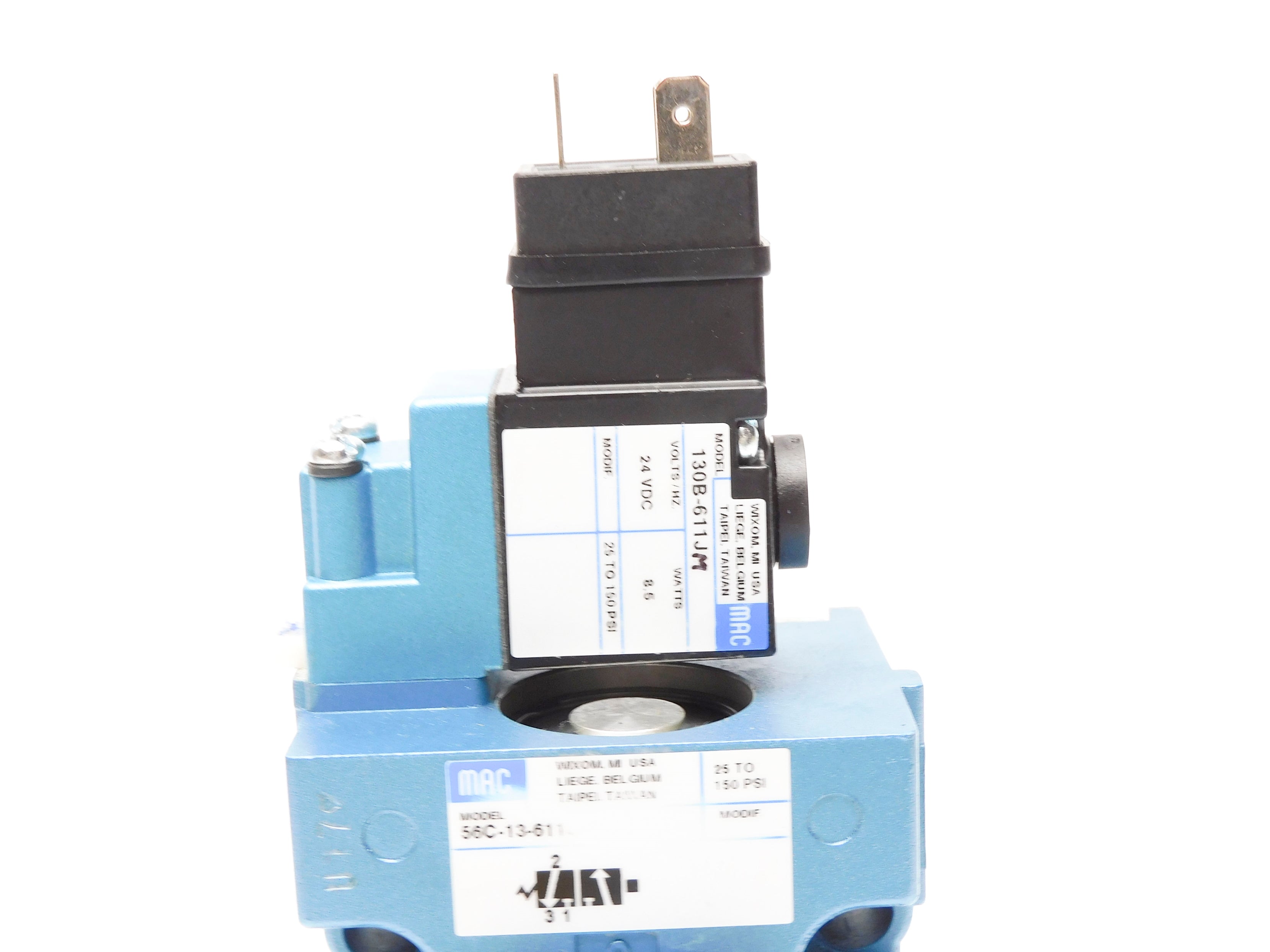 MAC 56C-13-611JM 24VDC 25-150PSI NSMP
