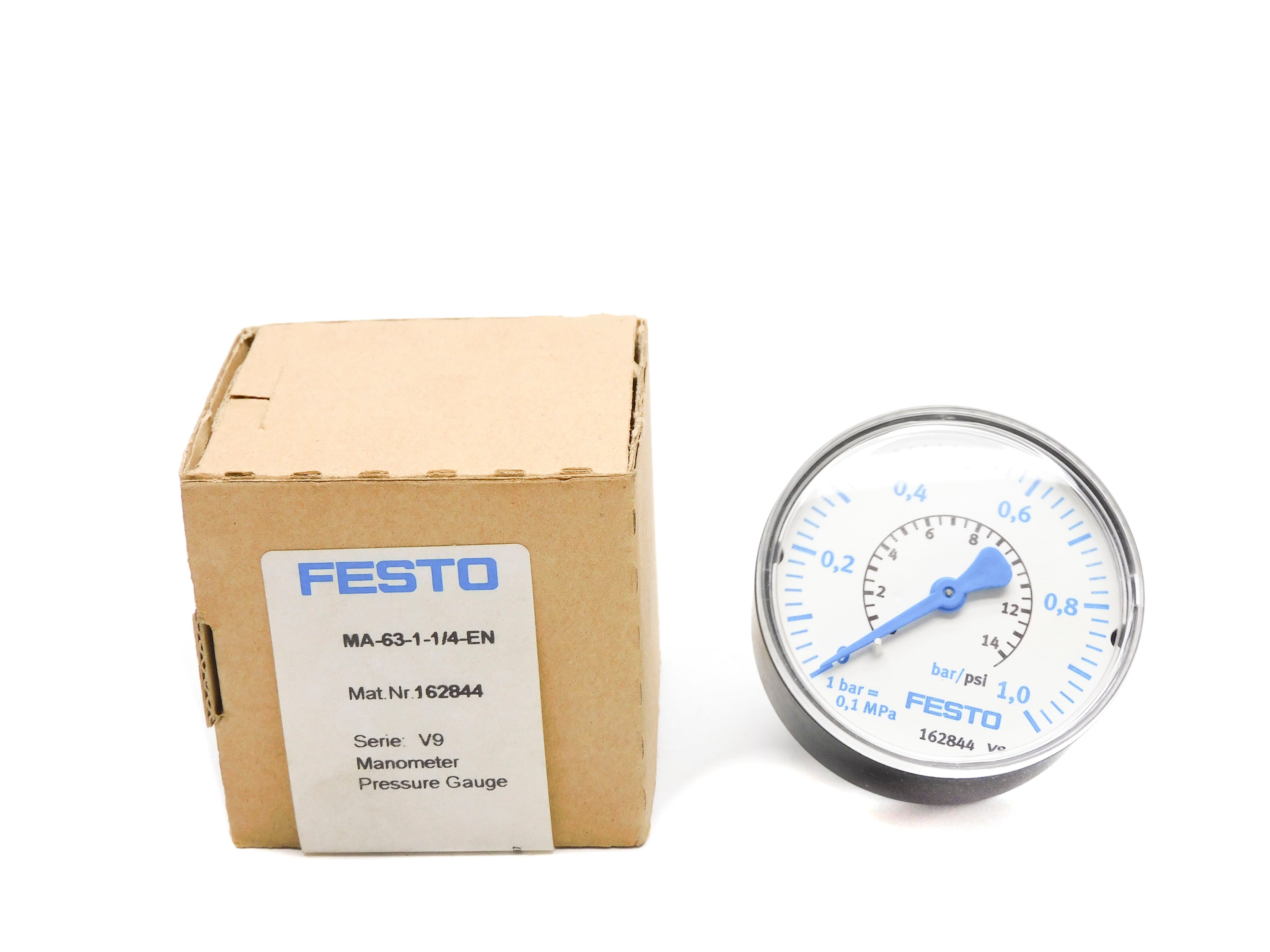 FESTO MA-63-1-1/4-EN 0-14.5PSI NSMP