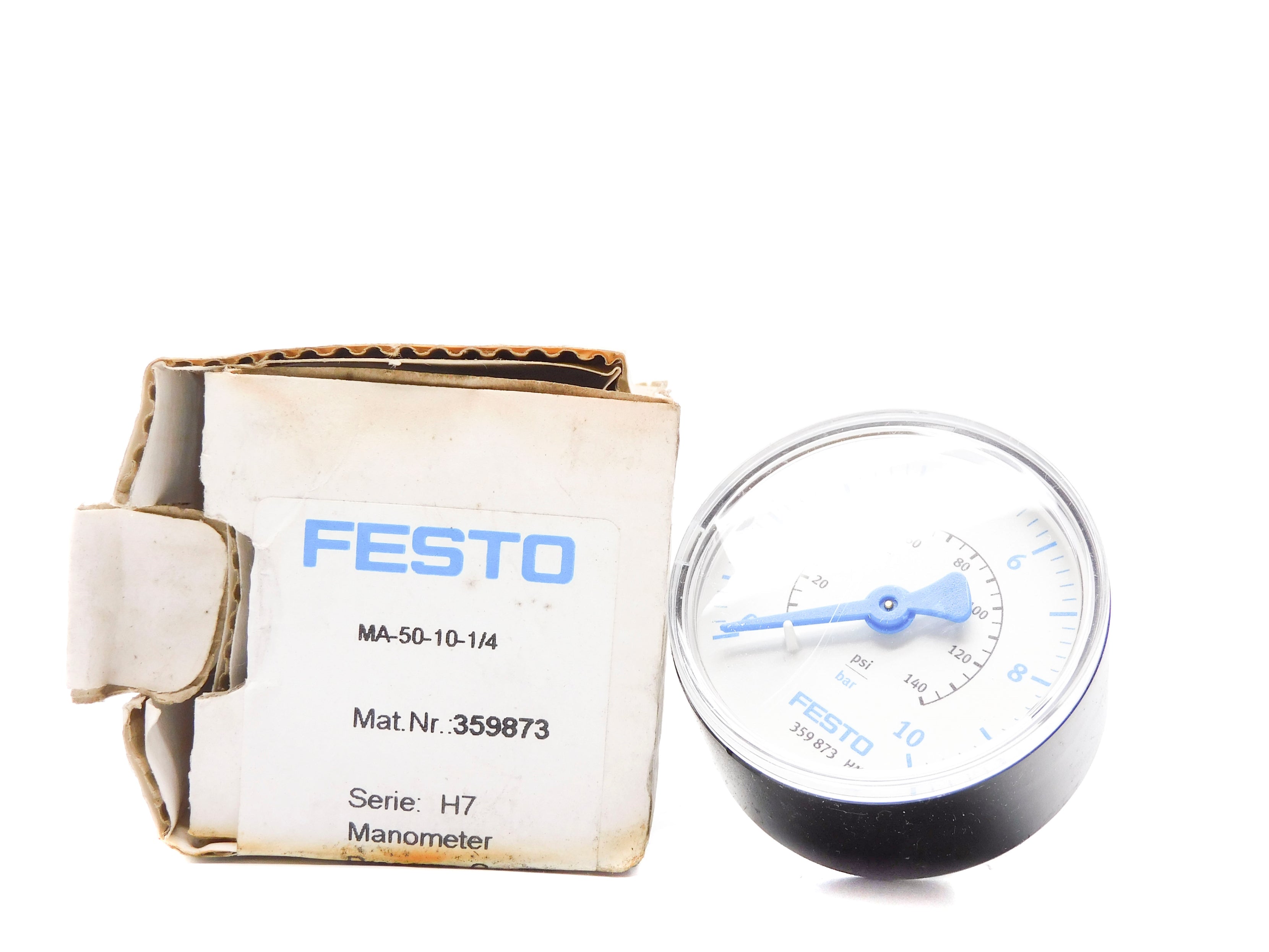 FESTO MA-50-10-1/4 0-145PSI NSMP
