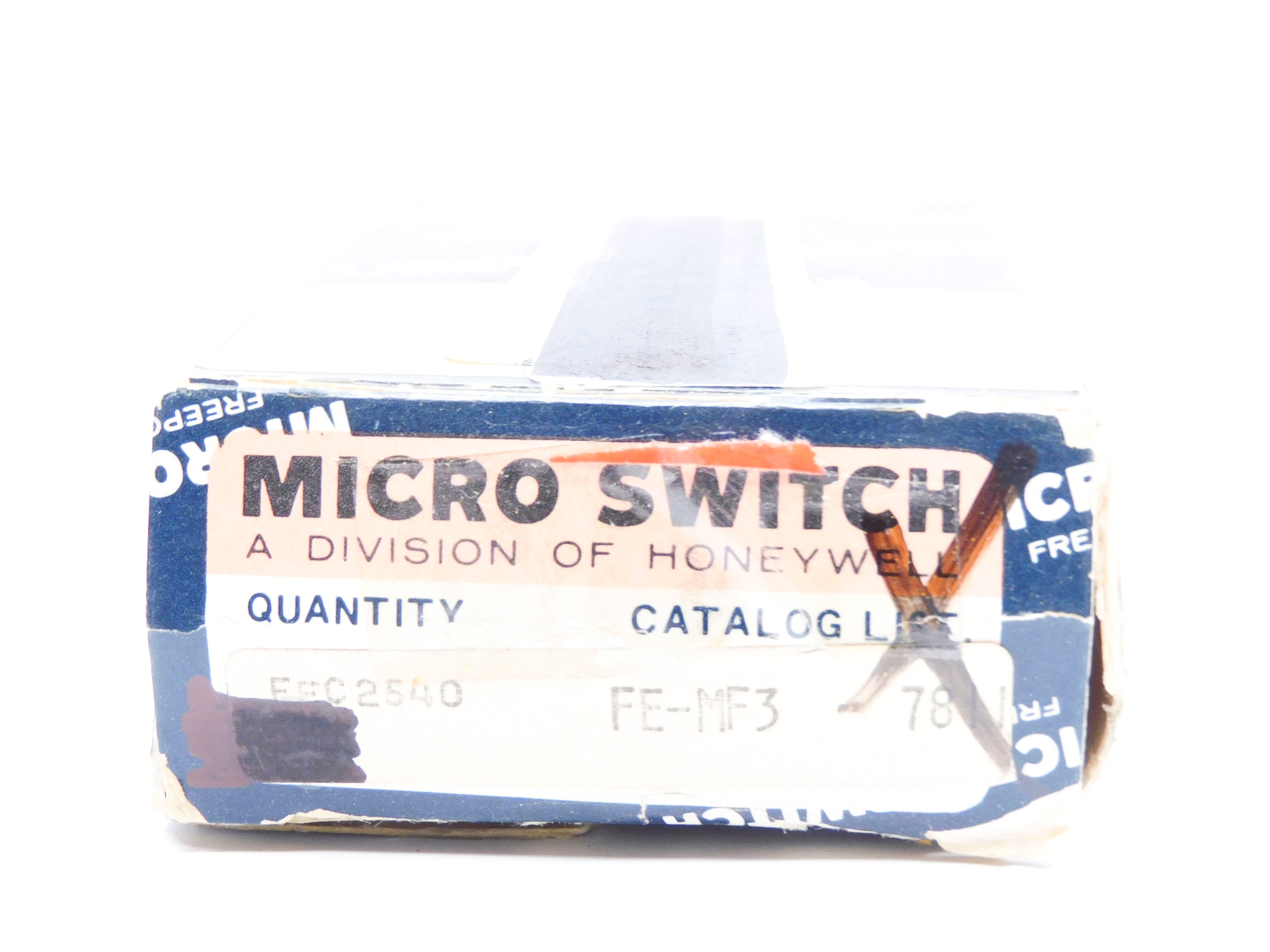 MICROSWITCH FE-MF3 NSMP