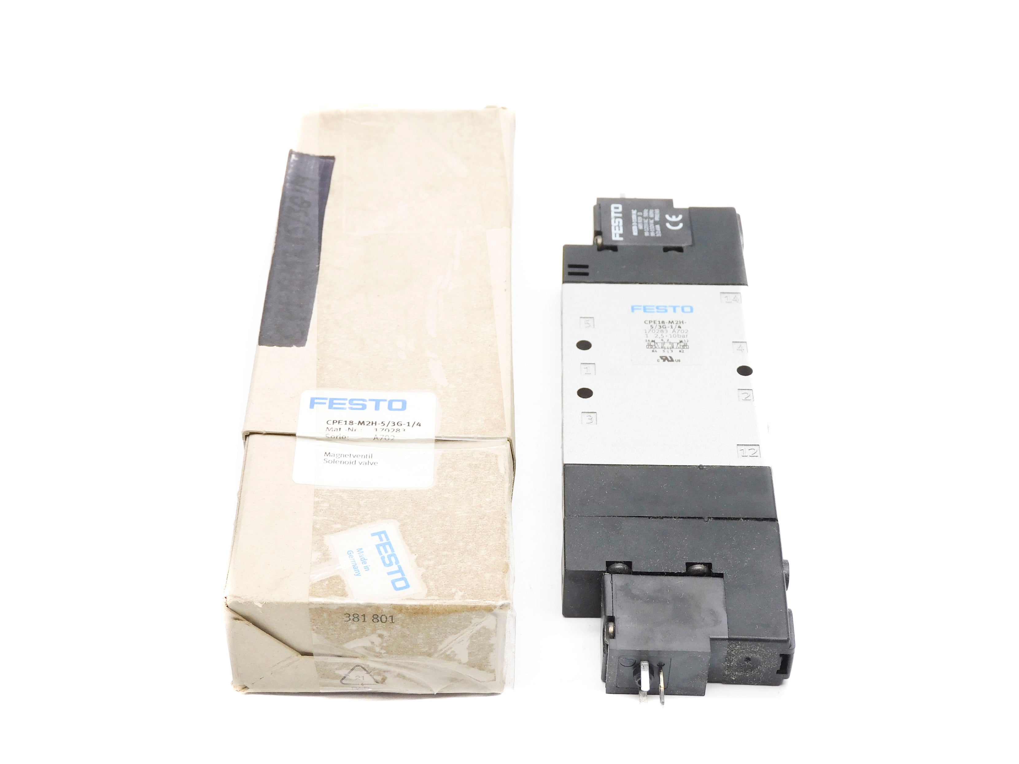 FESTO CPE18-M2H-5/3G-1/4 110VAC NSMP