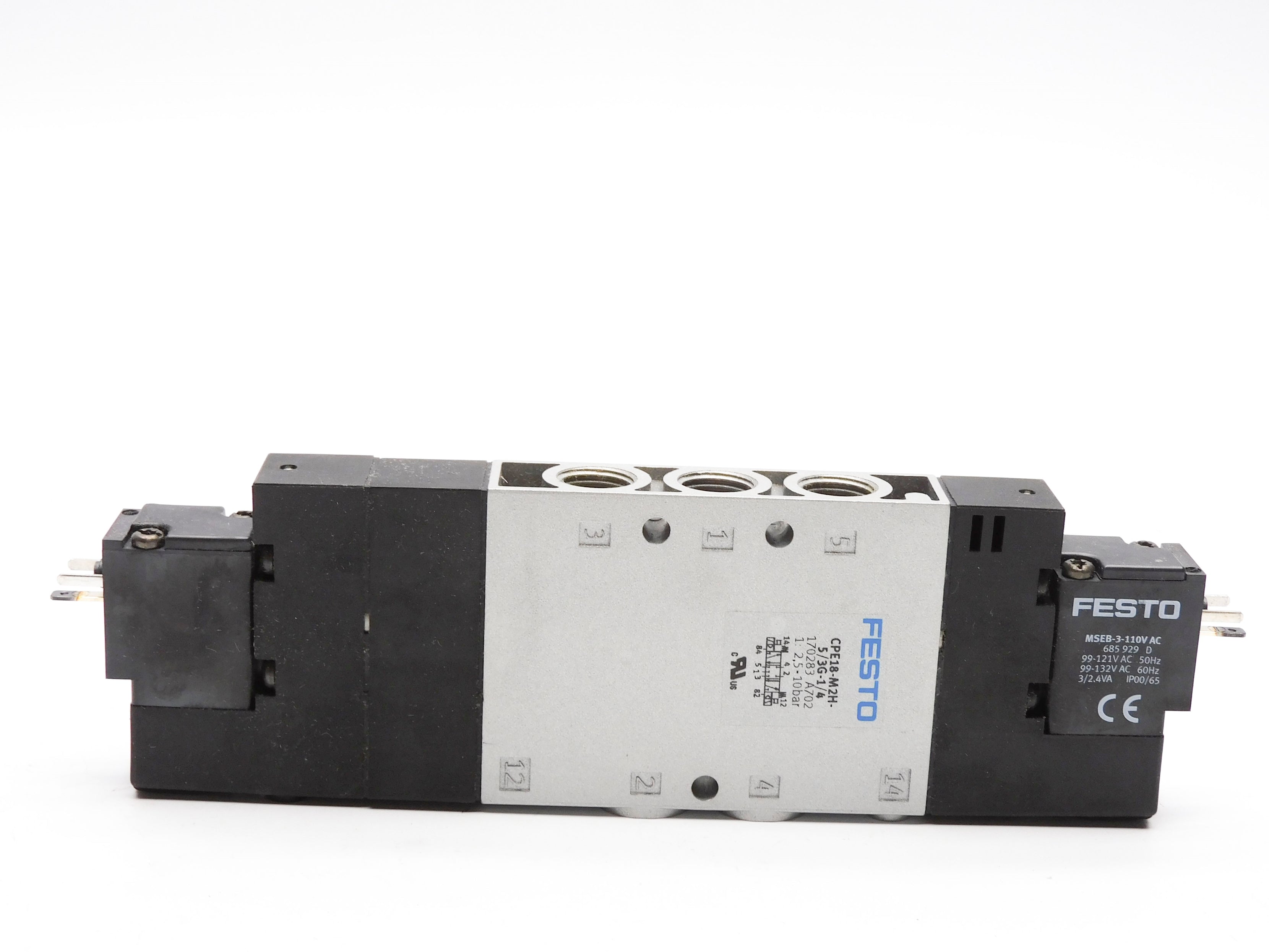 FESTO CPE18-M2H-5/3G-1/4 110VAC NSMP