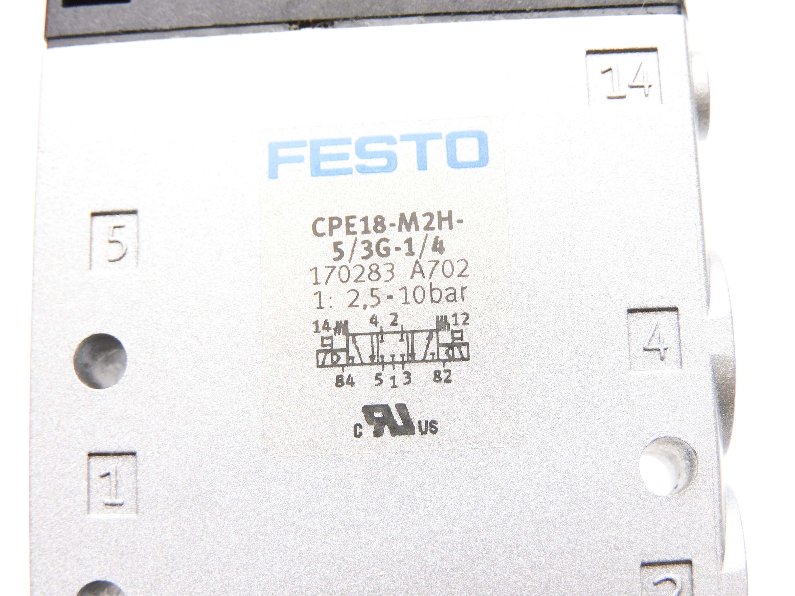 FESTO CPE18-M2H-5/3G-1/4 110VAC NSMP