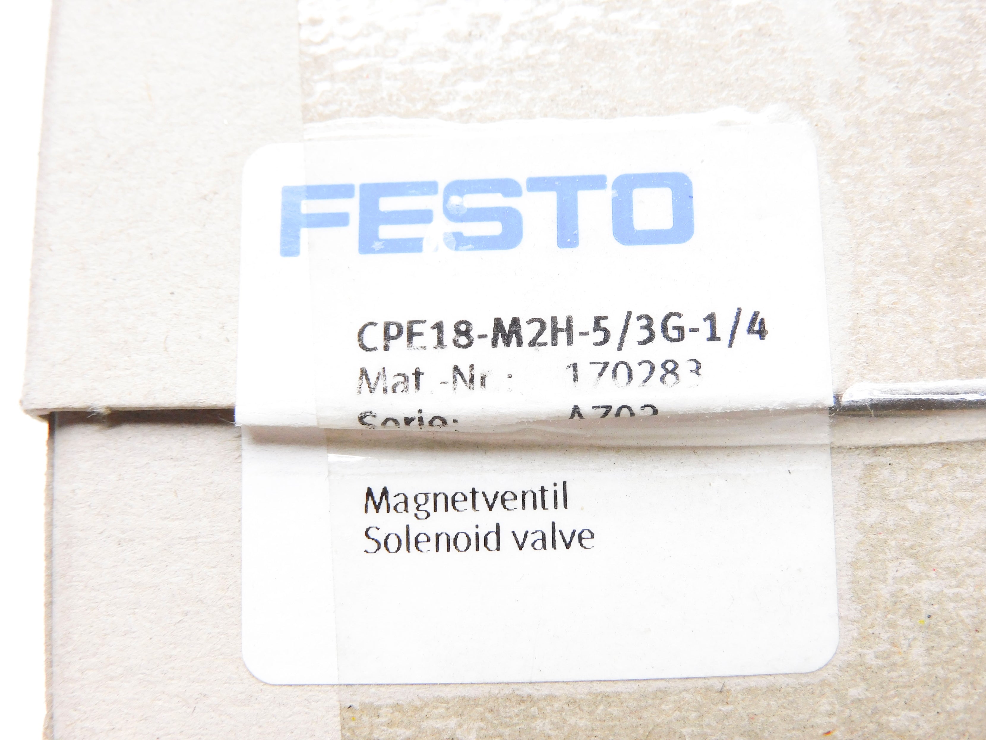FESTO CPE18-M2H-5/3G-1/4 110VAC NSMP