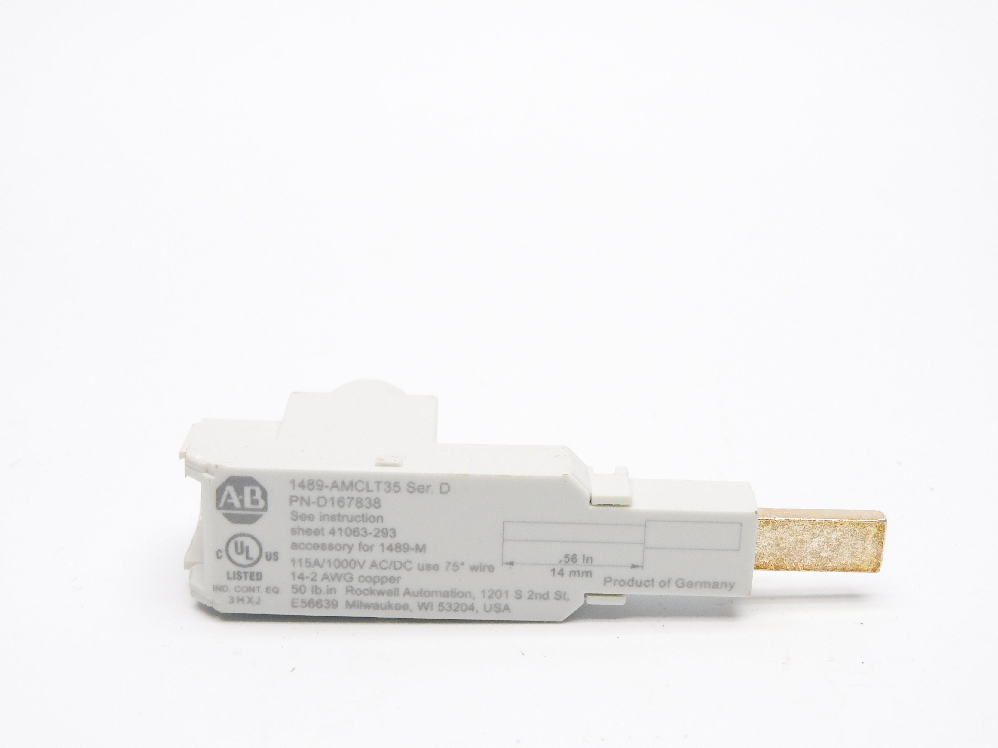 ALLEN BRADLEY 1489-AMCLT35 SER. D NSNP