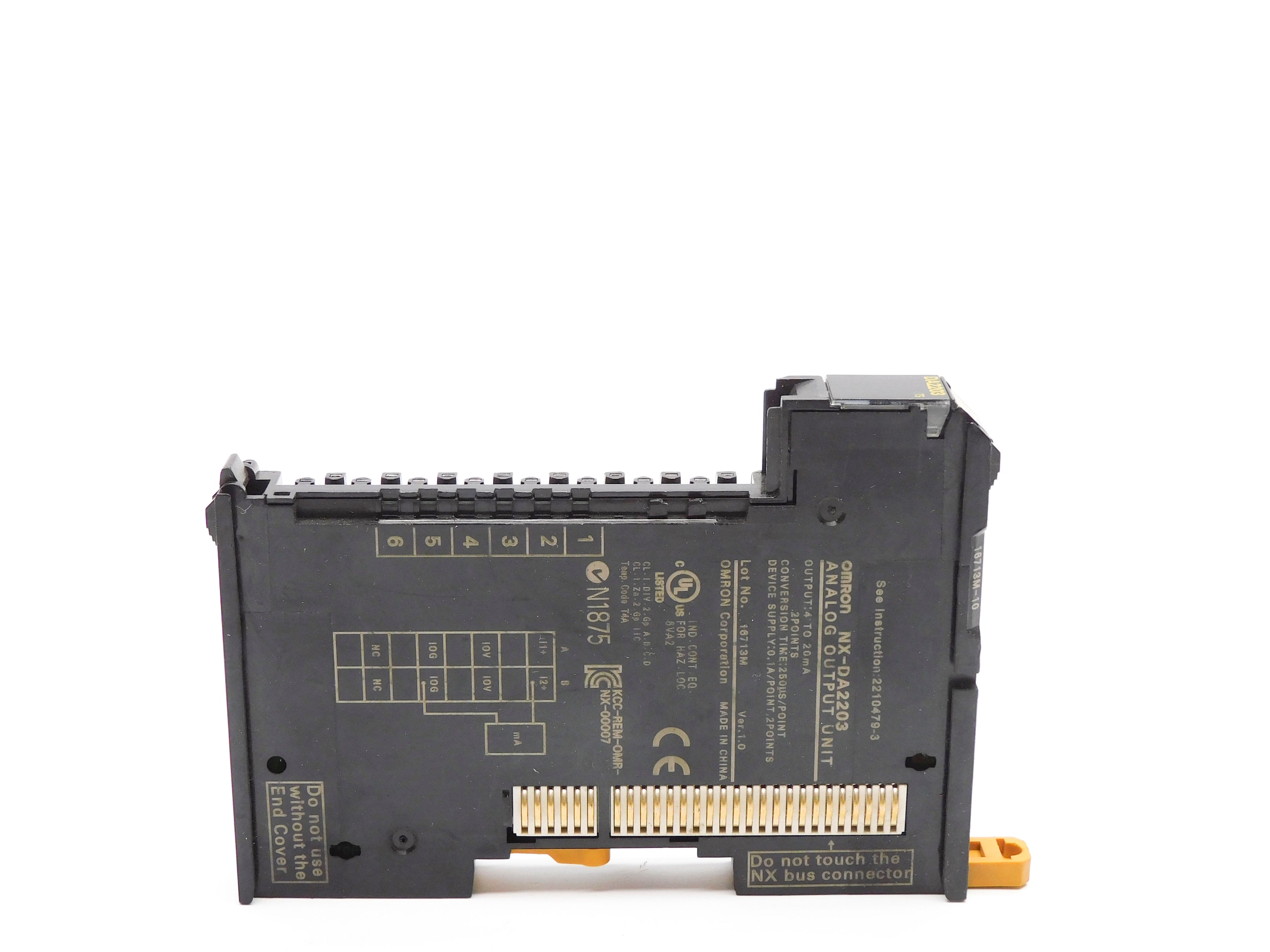 OMRON NX-DA2203 (NO TERMINAL) NSNP