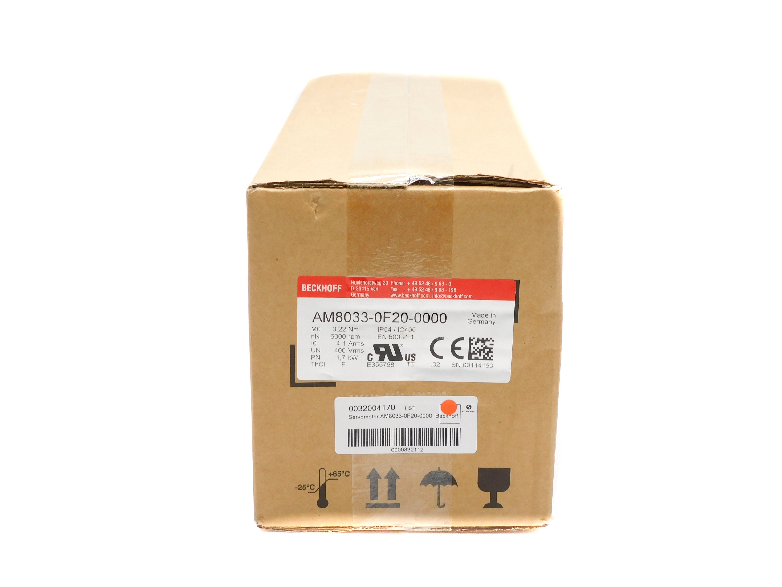 BECKHOFF AM8033-0F20-0000 NSFS