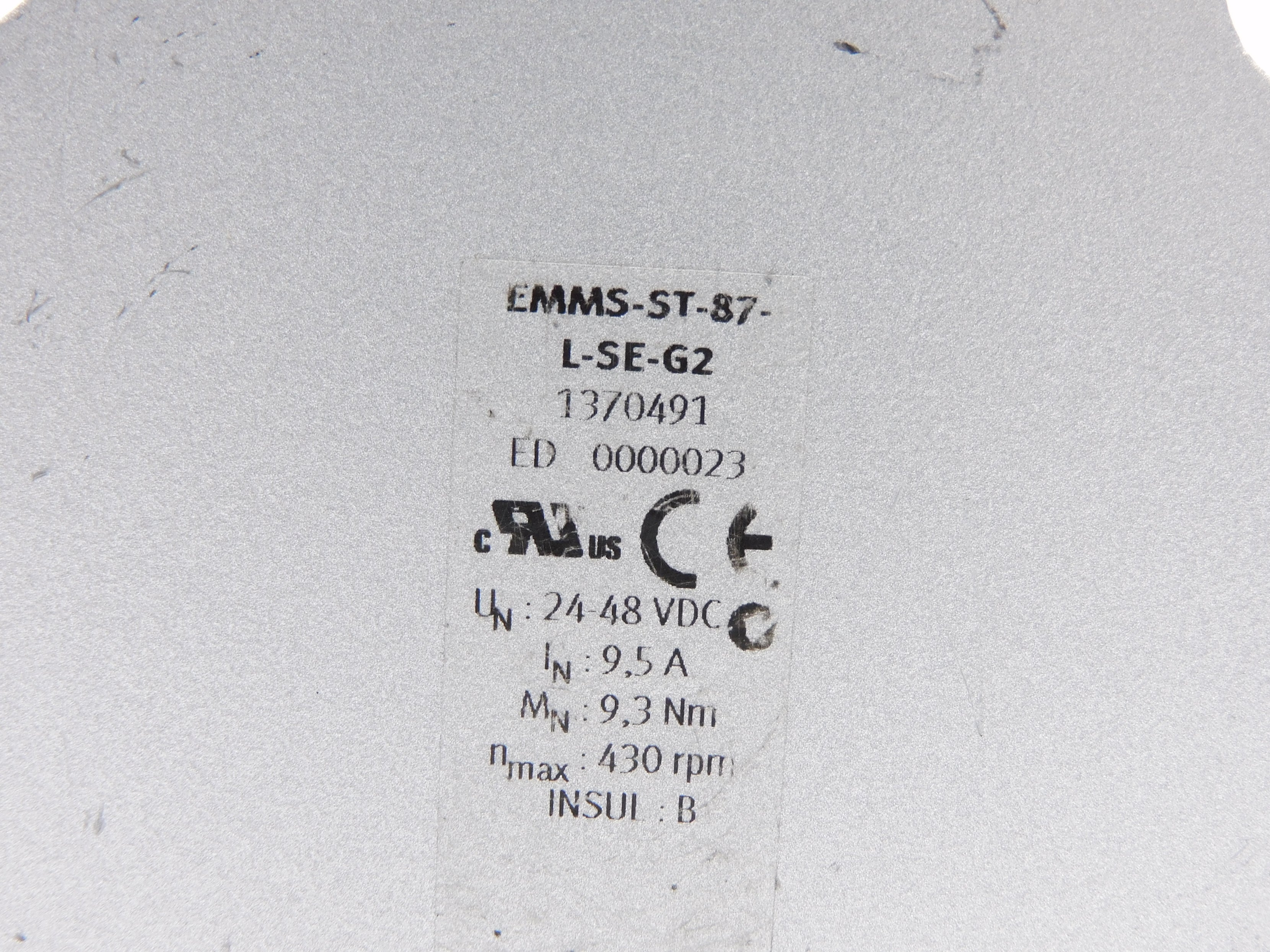 FESTO EMMS-ST-87-L-SE-G2 (AS PICTURED) NSNP