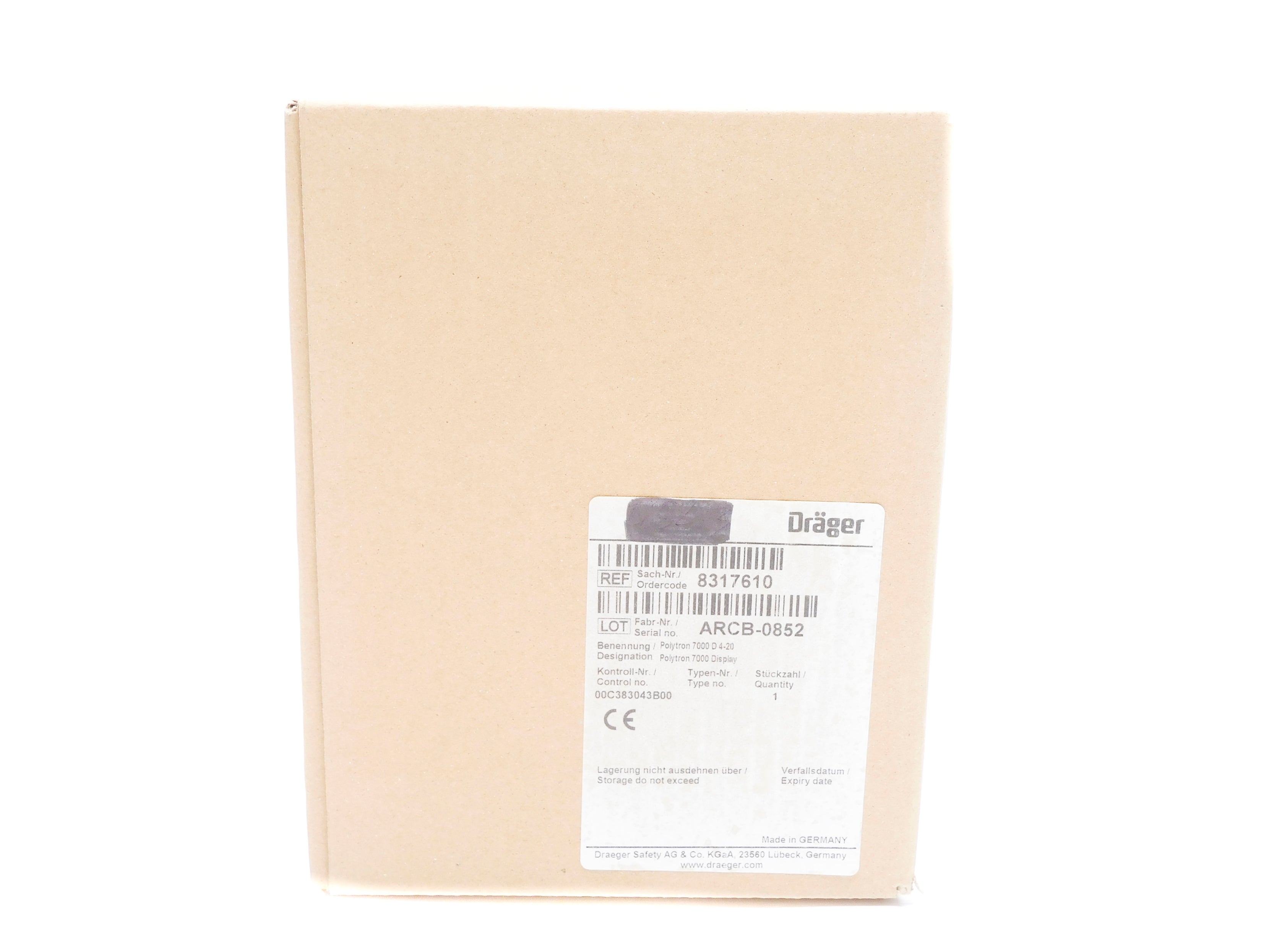 DRAGER 8317610 NSFS