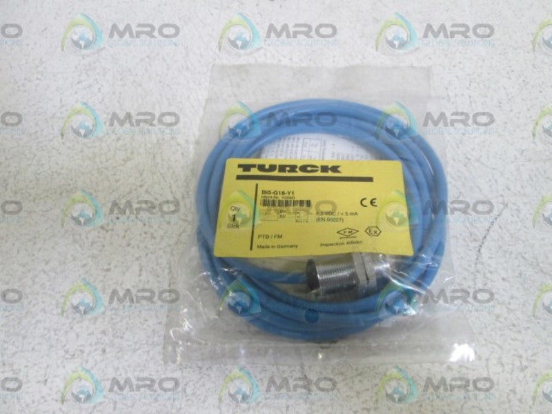TURCK SENSOR Bi5-G18-Y1 * NEW IN FACTORY BAG *