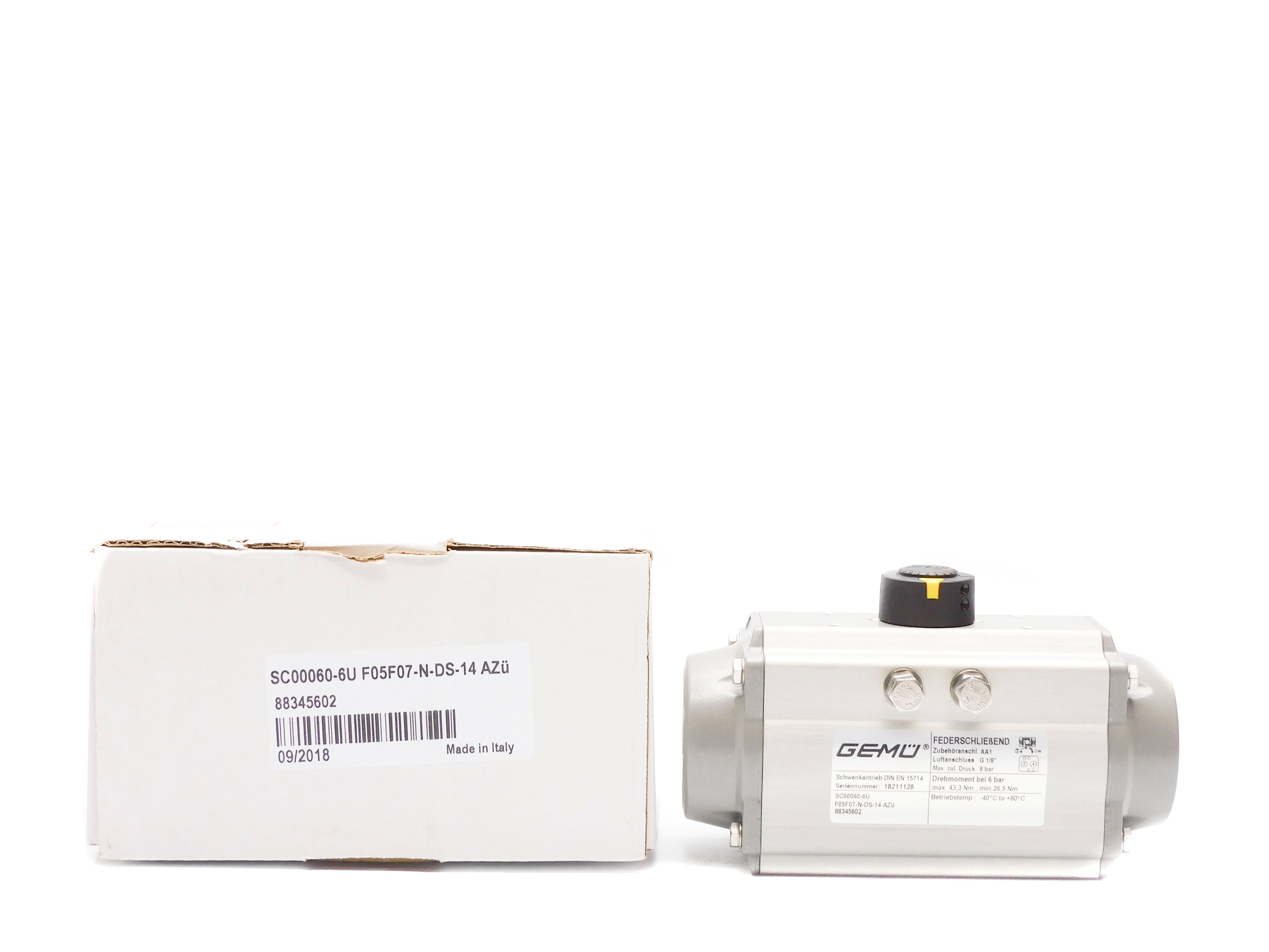 GEMU SC00060-6U-F05F07N-DS-14-Azu NSMP