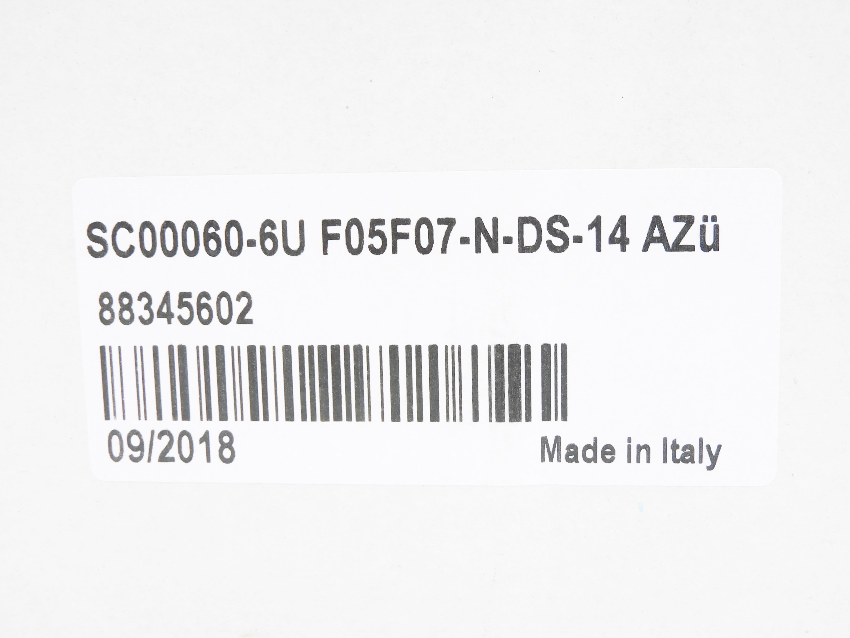 GEMU SC00060-6U-F05F07N-DS-14-Azu NSMP