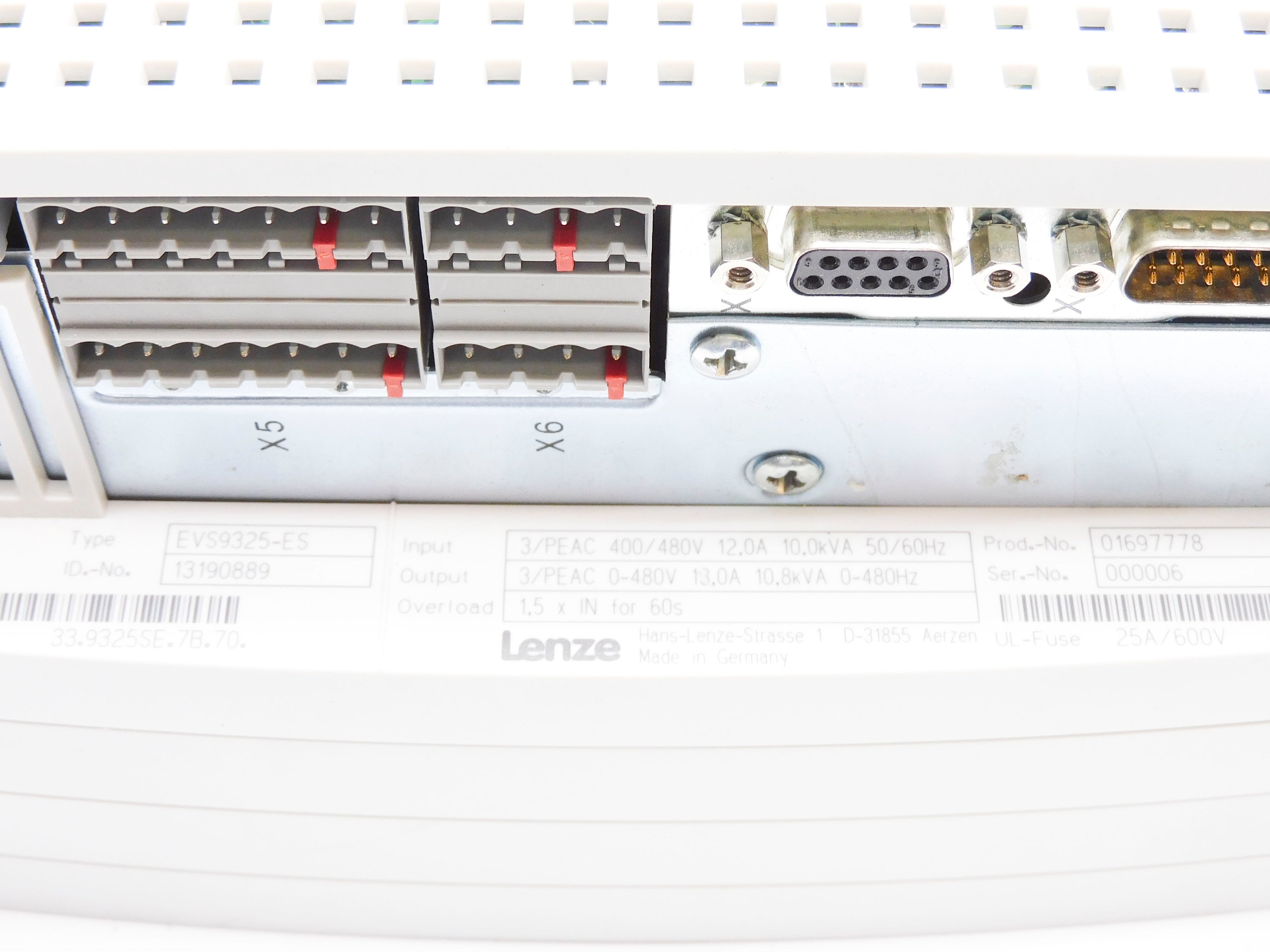 LENZE EVS9325-ES (AS PICTURED) NSNP