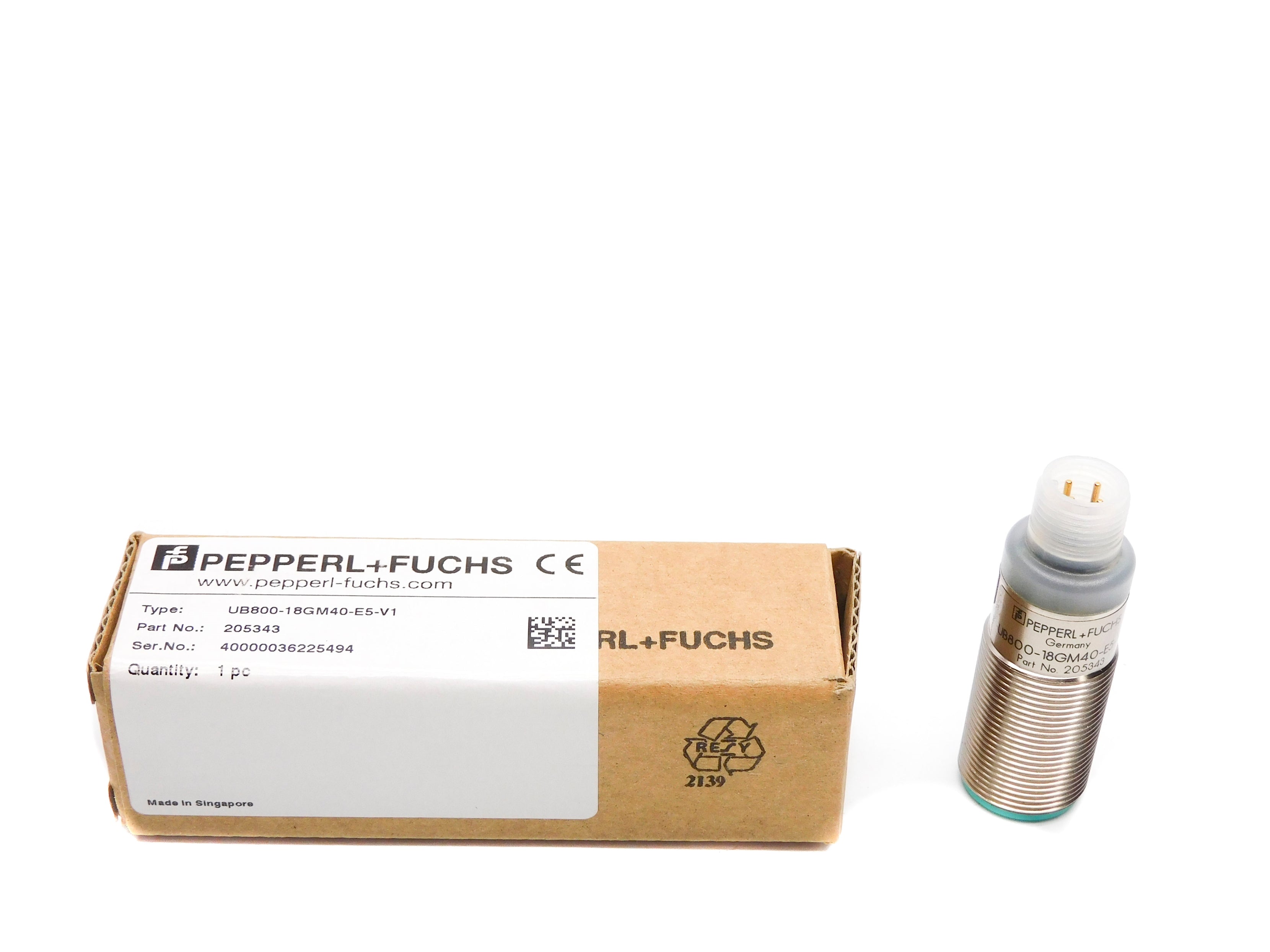 PEPPERL+FUCHS UB800-18GM40-E5-V1 NSMP