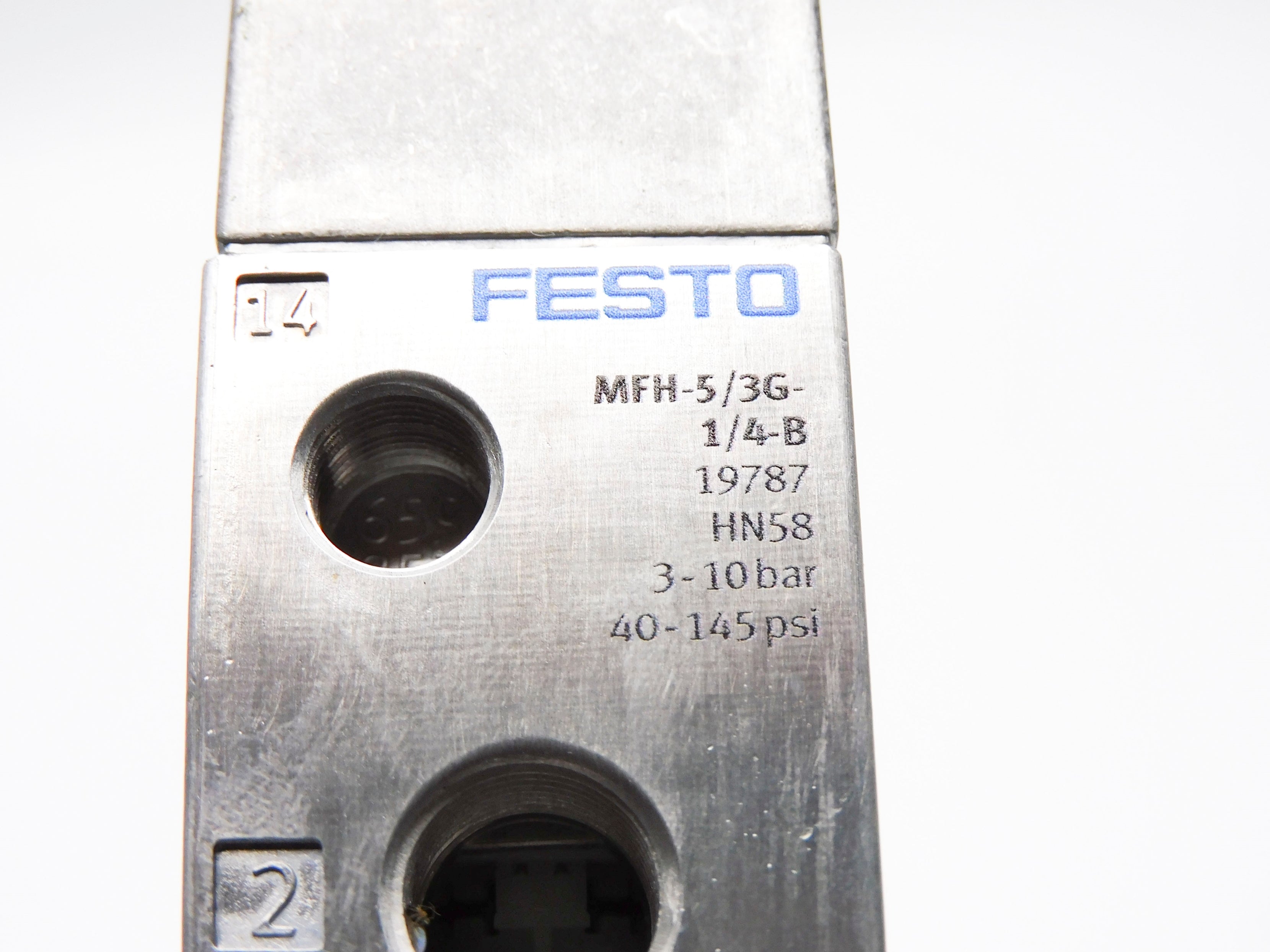 FESTO MFH-5/3G-1/4-B 40-145PSI NSMP