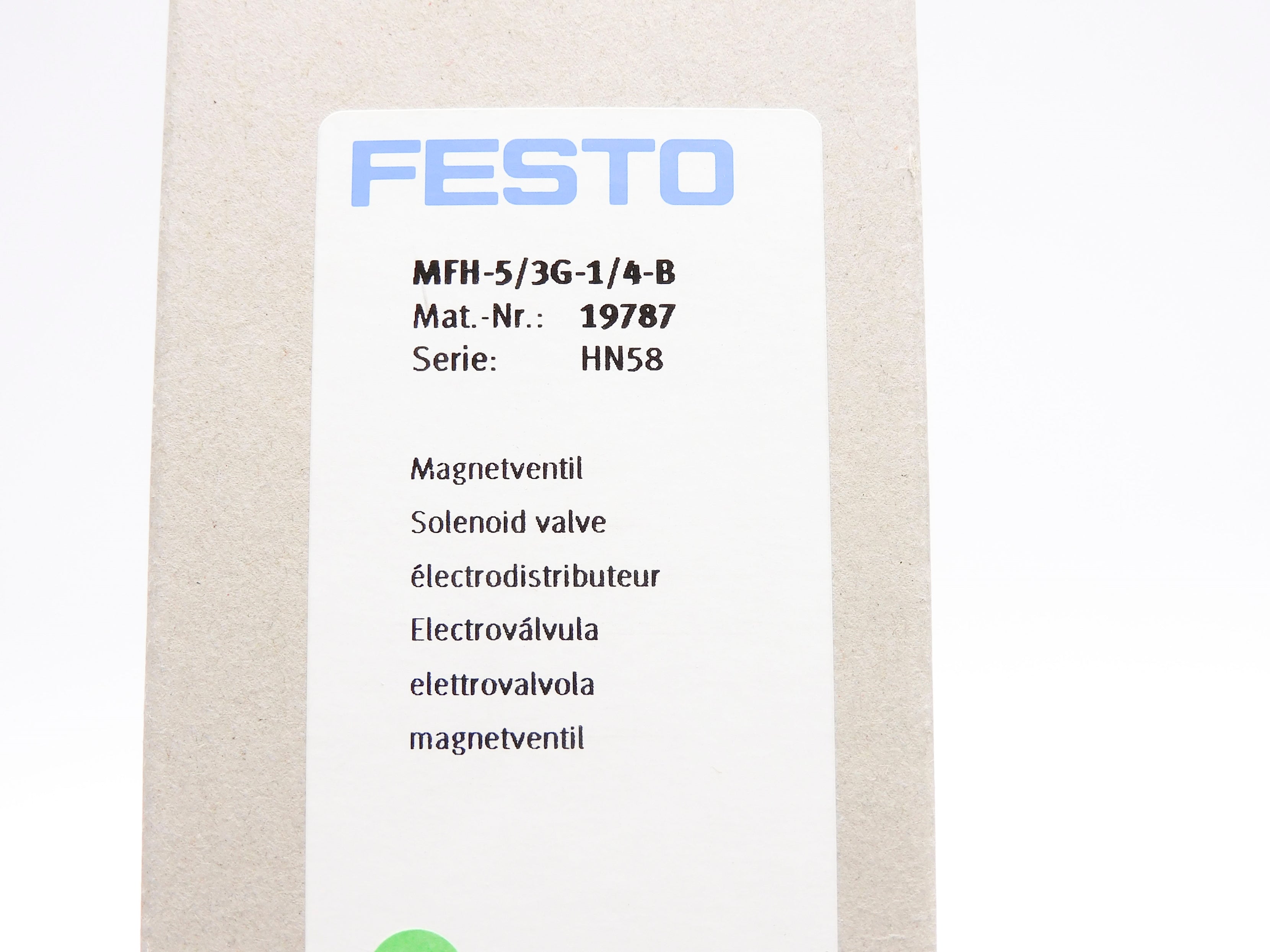 FESTO MFH-5/3G-1/4-B 40-145PSI NSMP