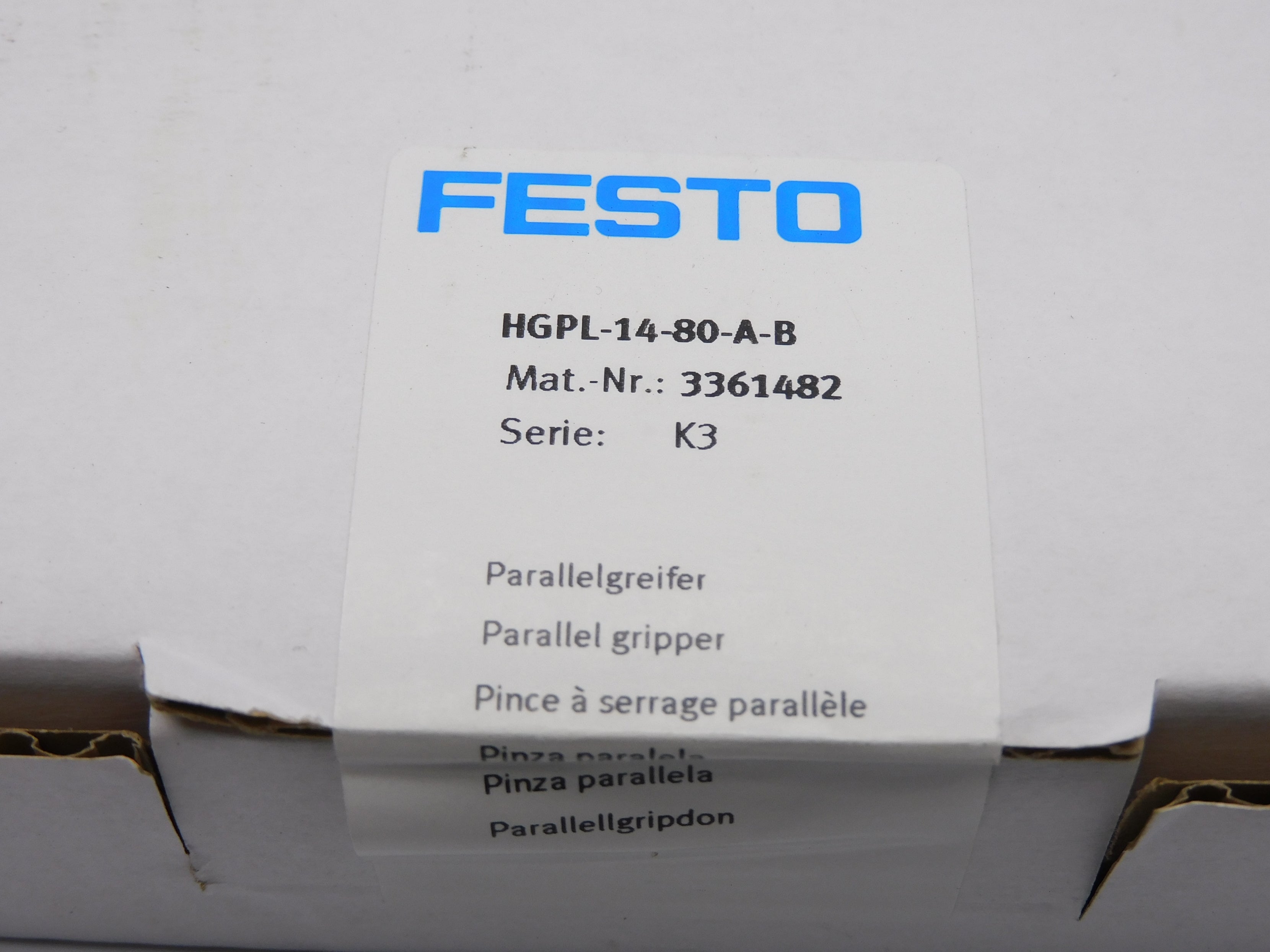 FESTO HGPL-14-80-A-B NSFS