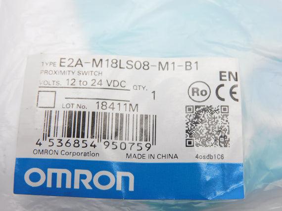 OMRON E2A-M18LS08-M1-B1 12-24VDC NSMP
