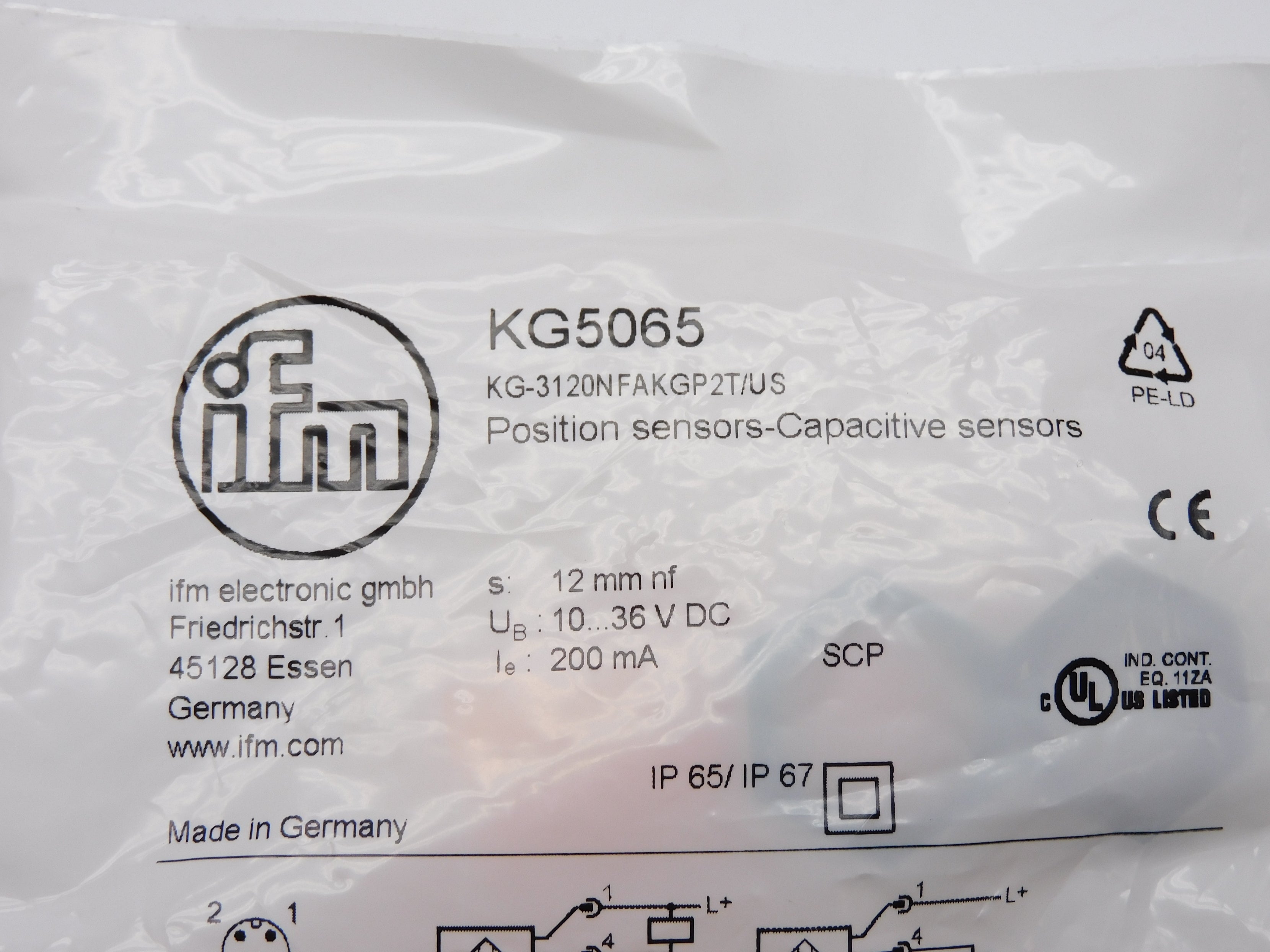 IFM EFECTOR KG5065 NSMP