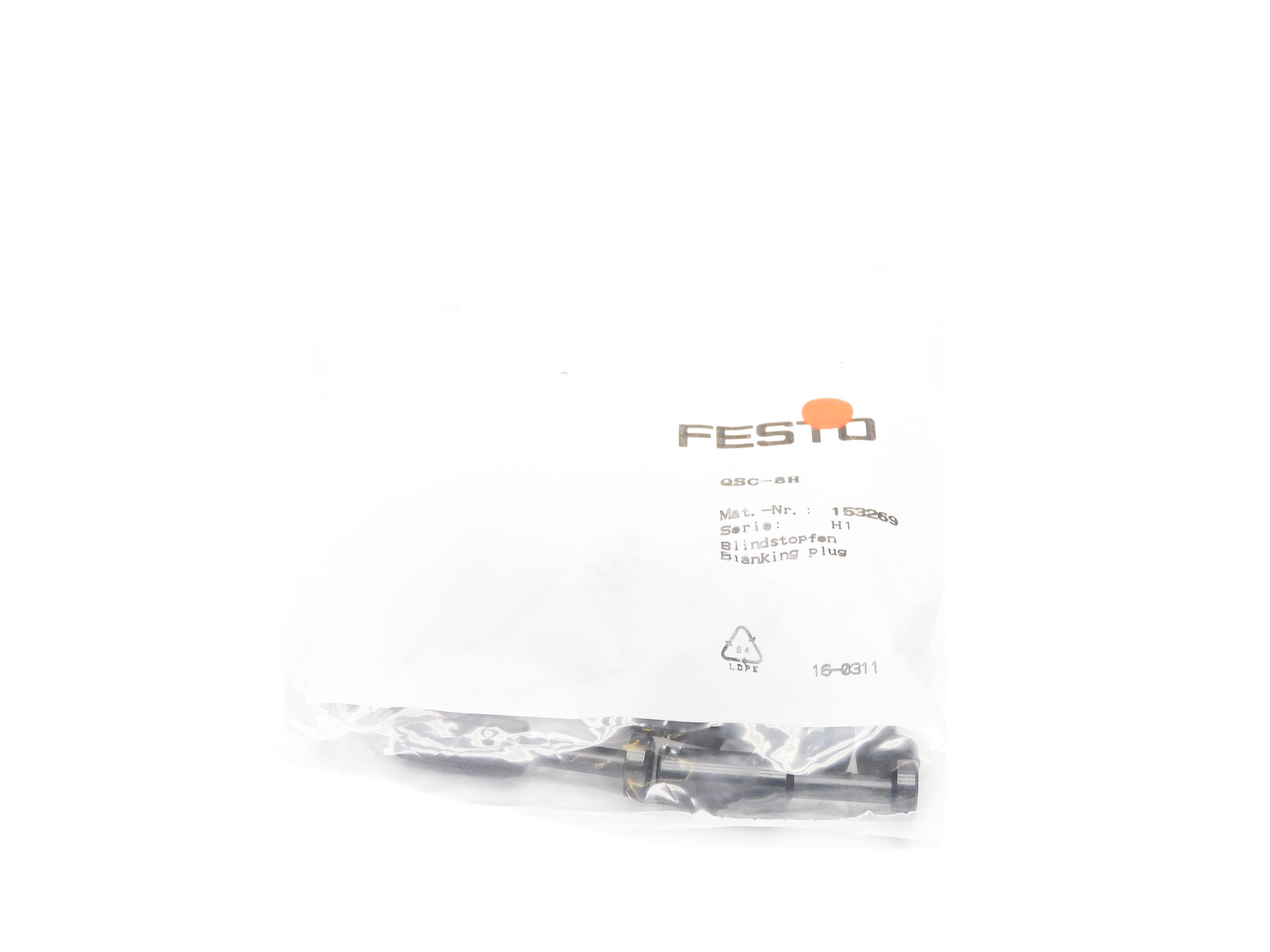 FESTO QSC-8H (PKG OF 10) NSMP