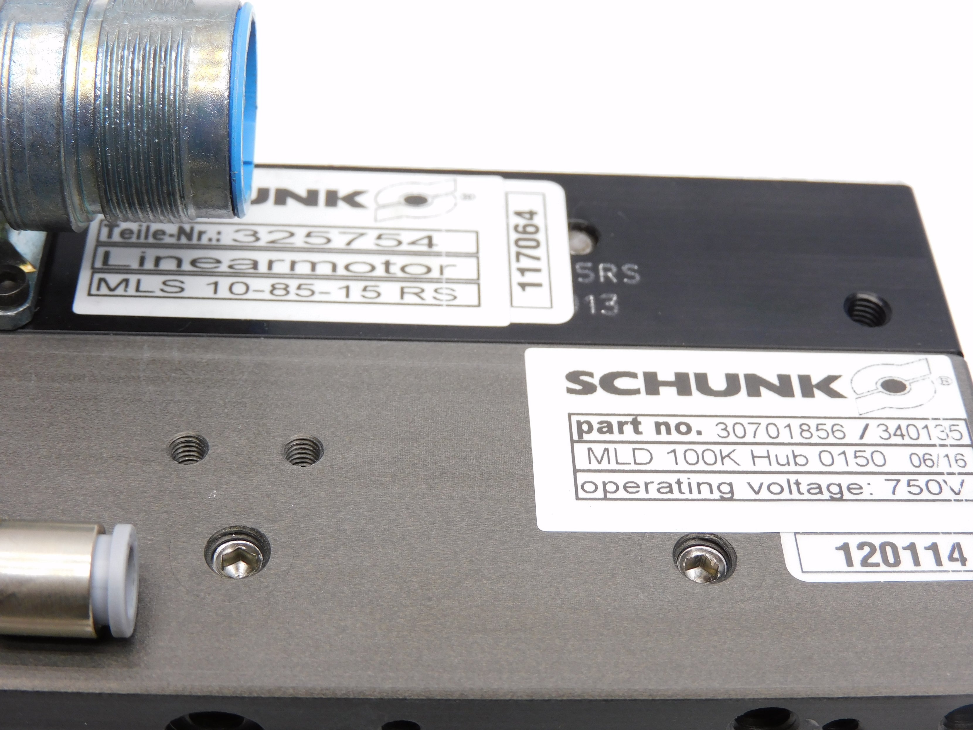 SCHUNK MLS10-85-15RS NSNP