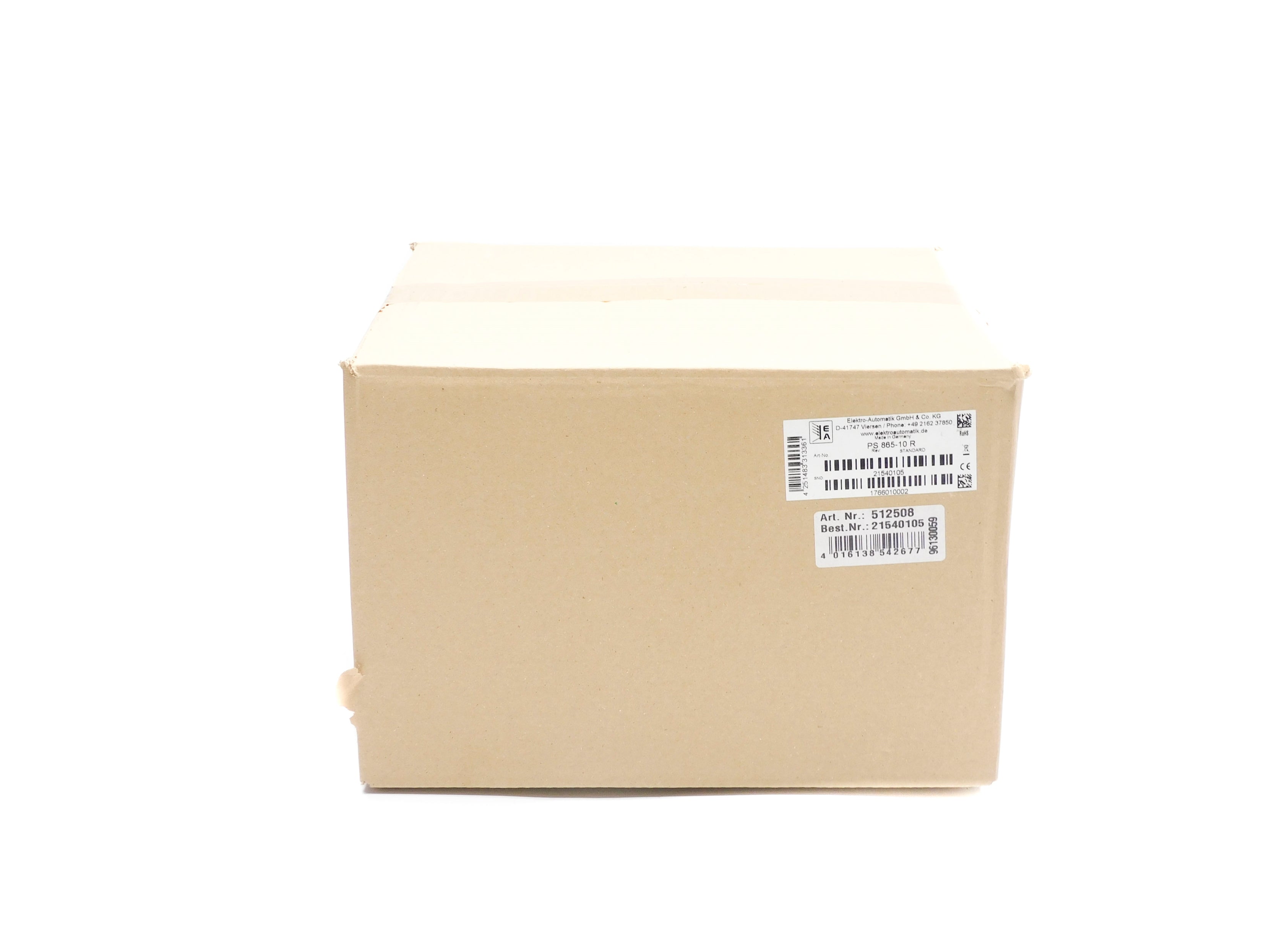 ELEKTRO AUTOMATIK PS865-10R NSFS
