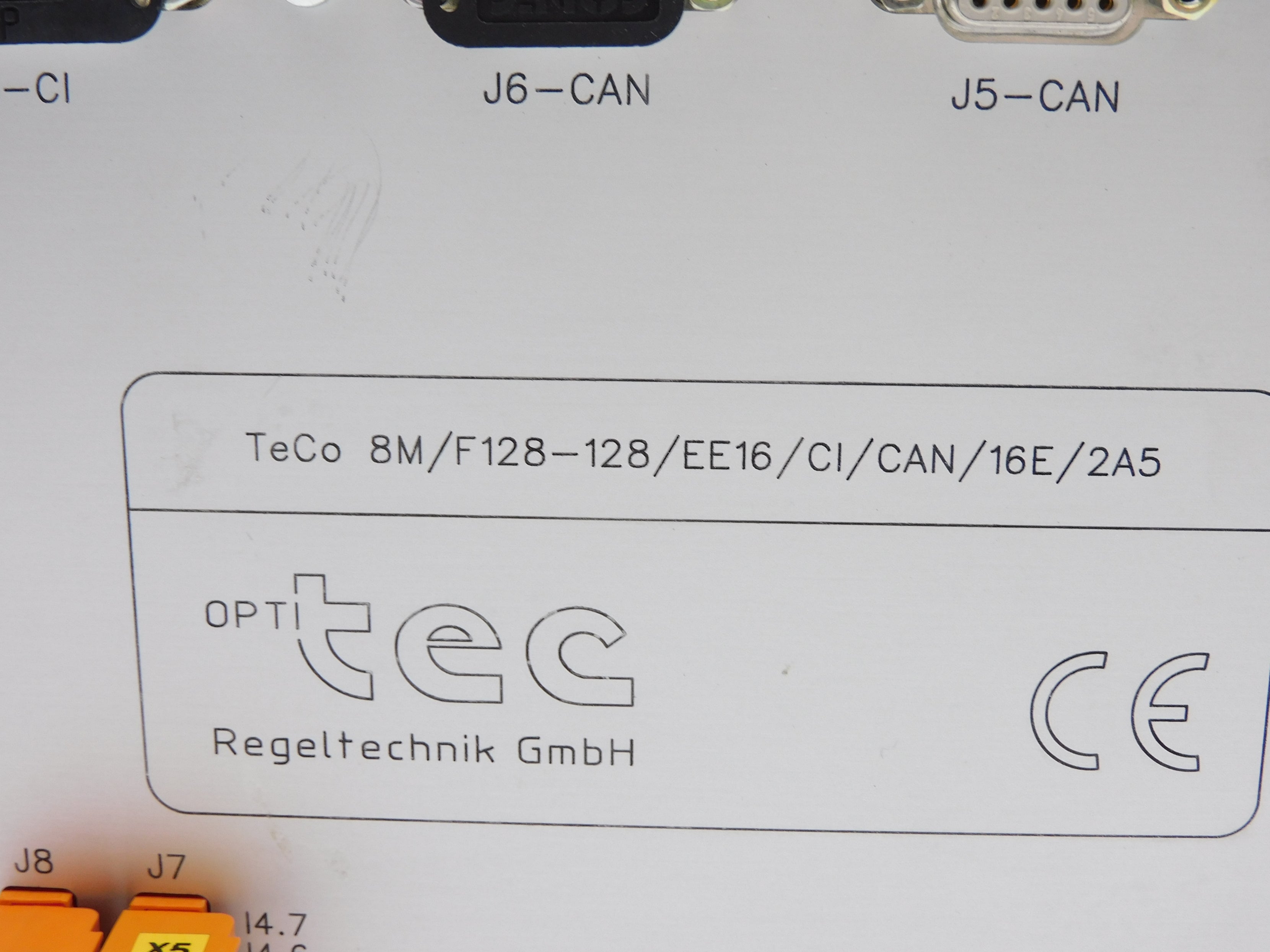 TECO 8M/F128-128/EE16/CI/CAN/16E/2A5 UNMP