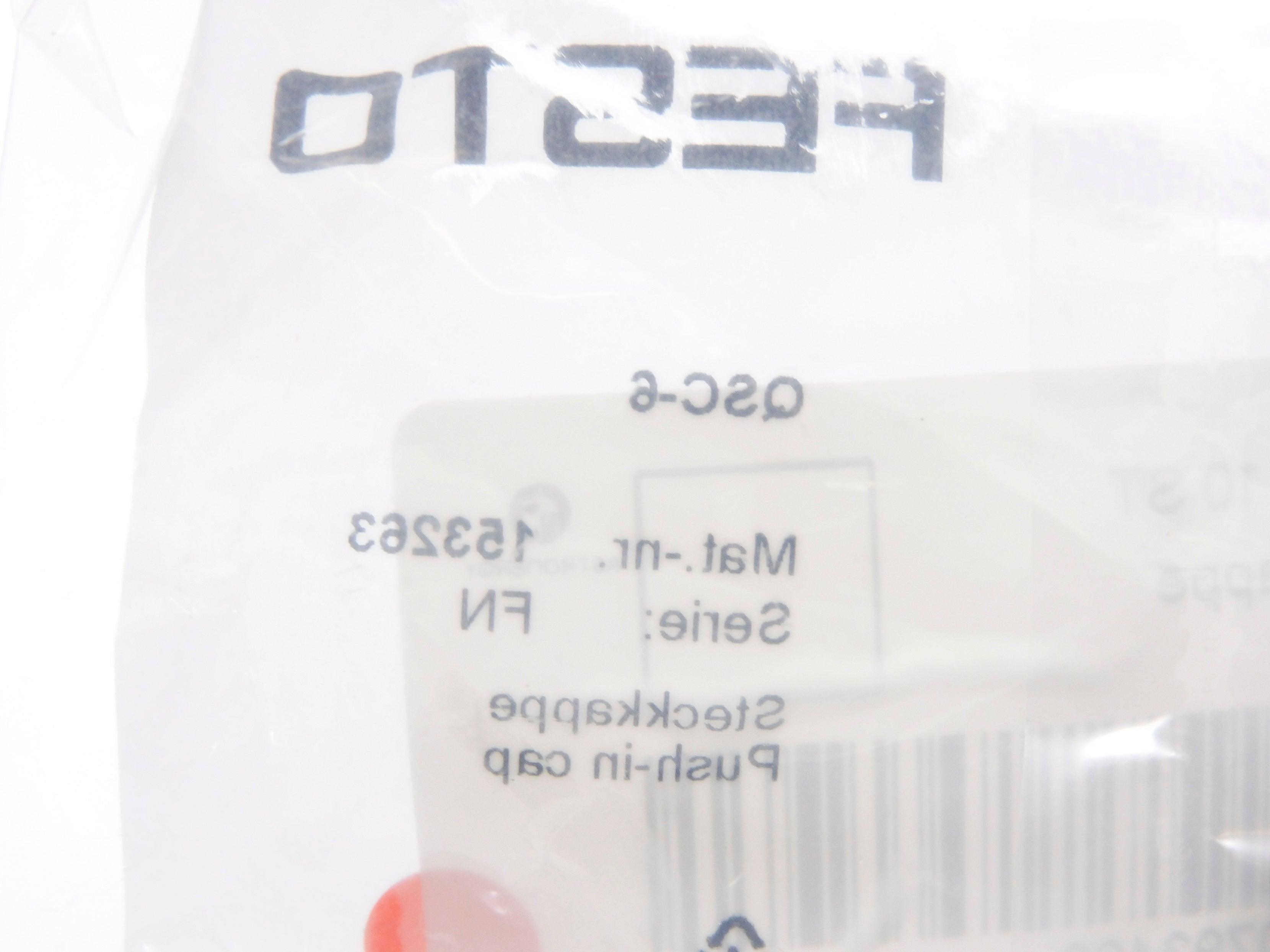 FESTO QSC-6 (PKG OF 10) NSMP