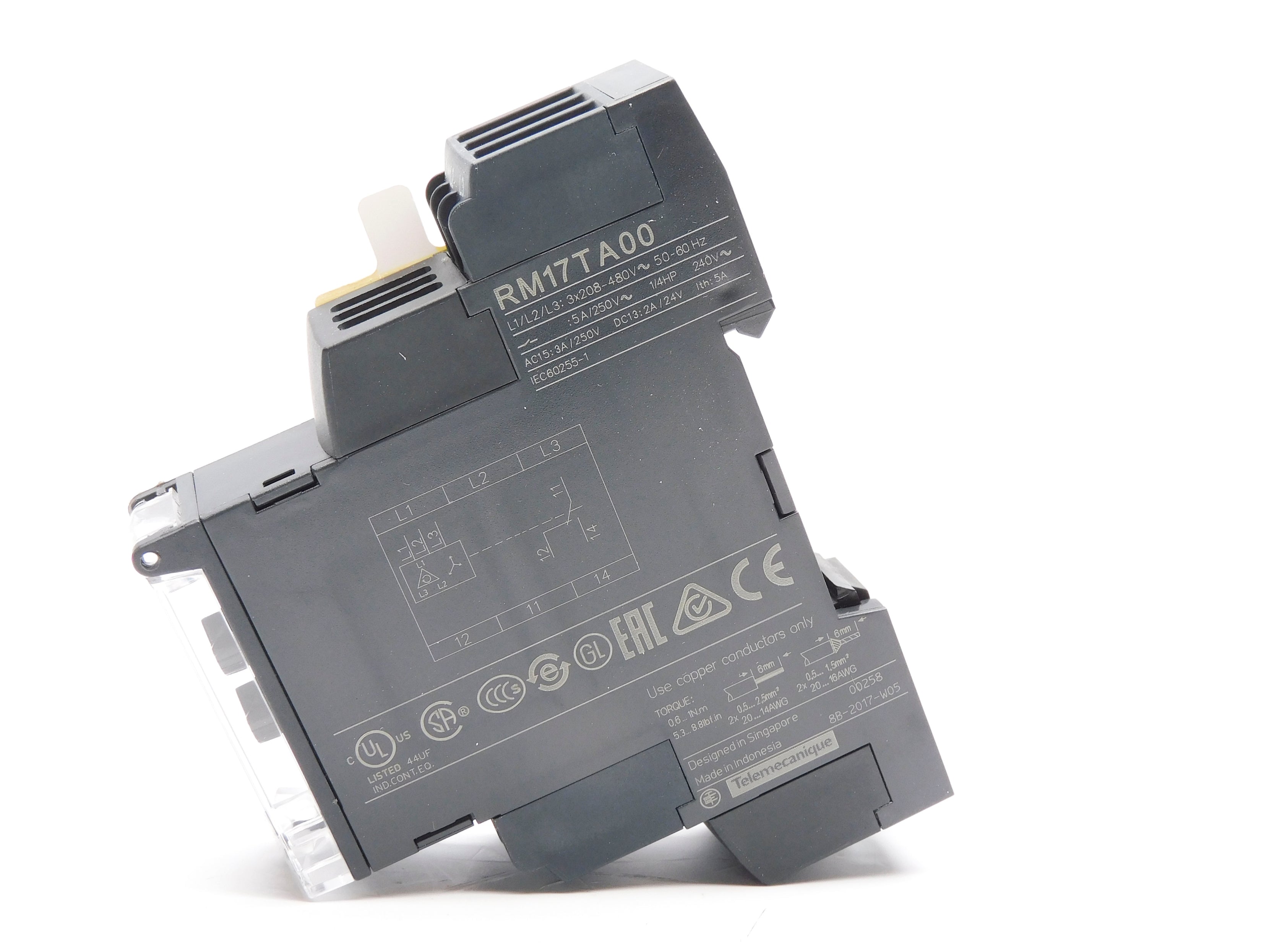 SCHNEIDER RM17TA00 208-480VAC NSMP