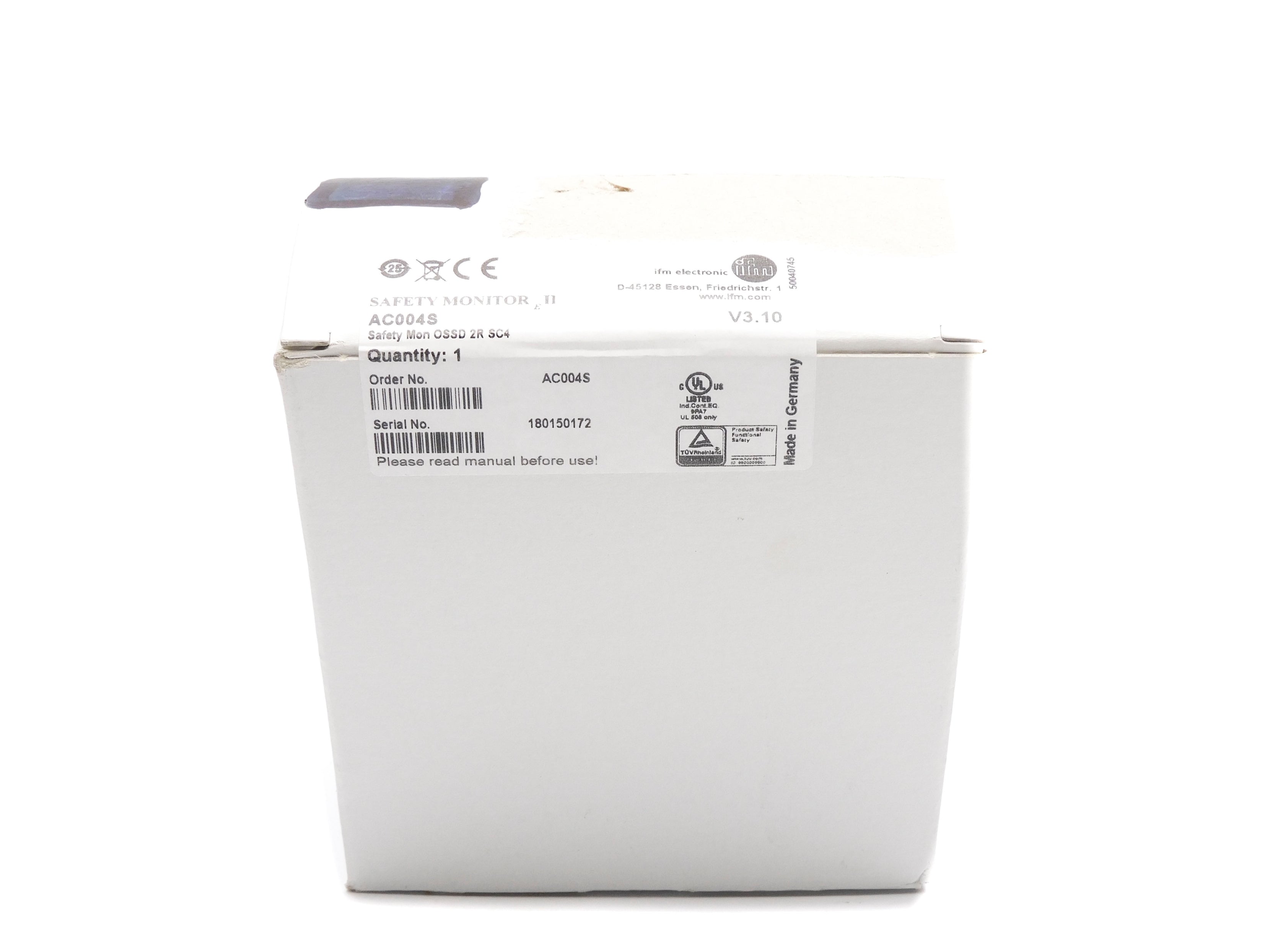 IFM EFECTOR AC004S NSFS
