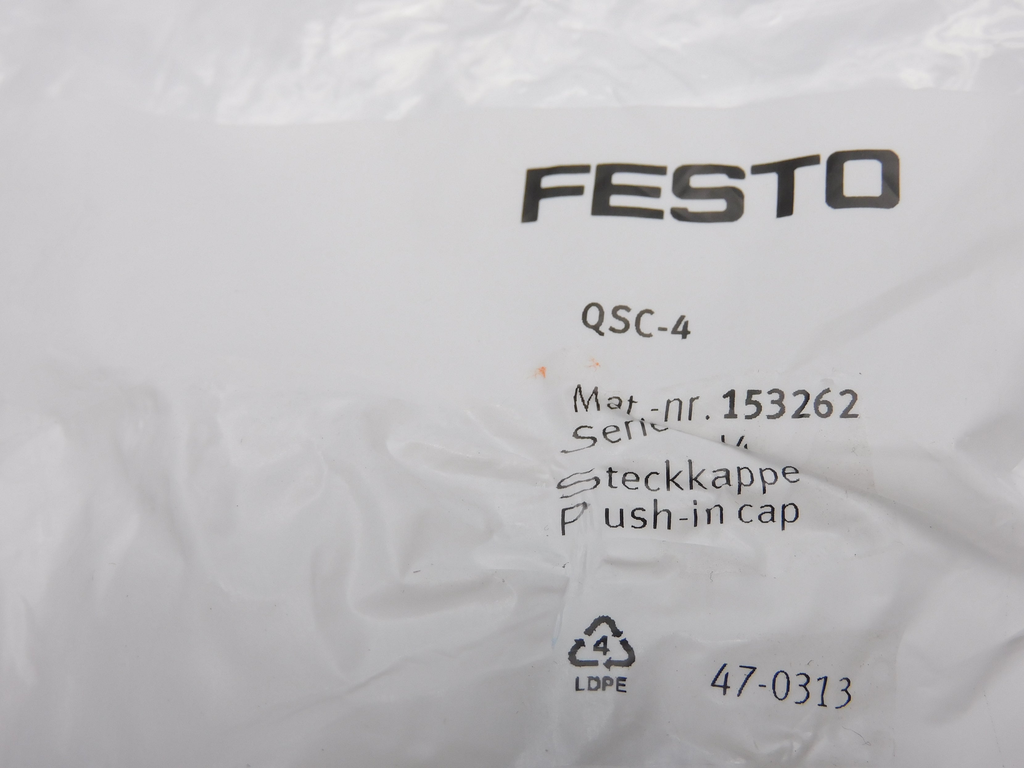 FESTO QSC-4 (PKG OF 10) NSMP